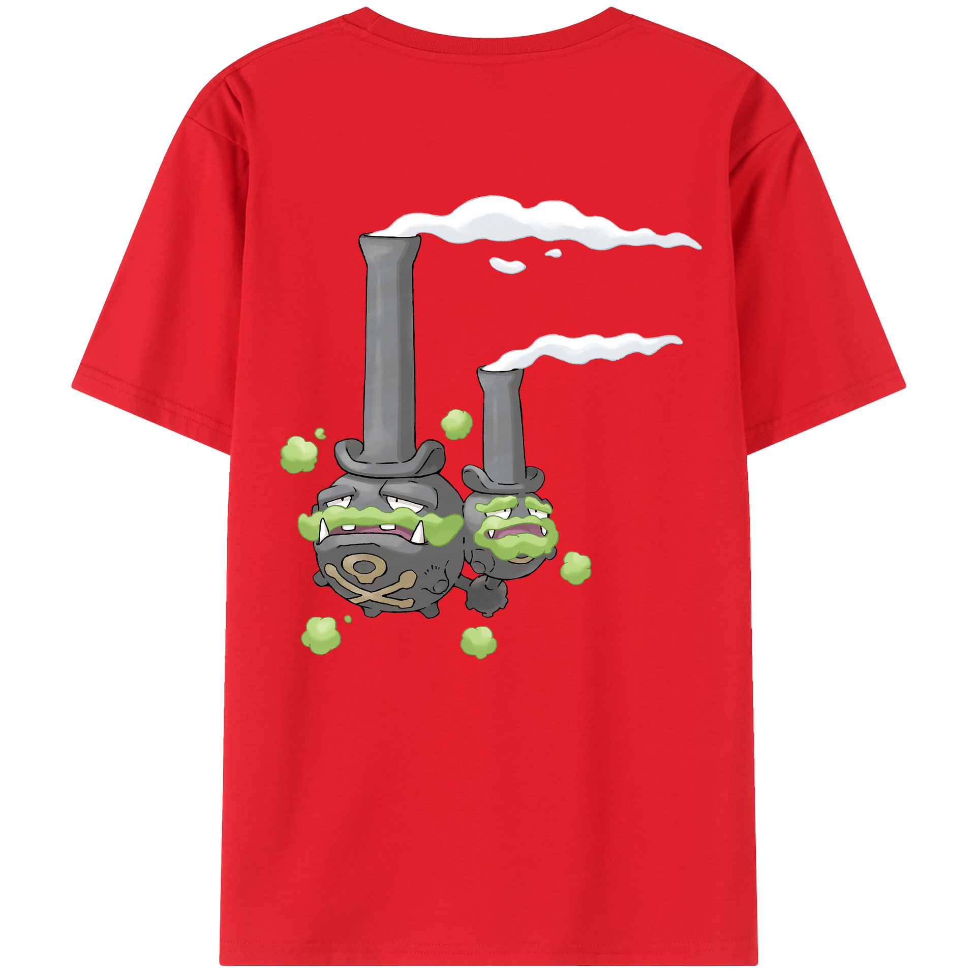 （画像用） ポケットモンスター Pokémon レディース半袖Tシャツ(バックプリント)