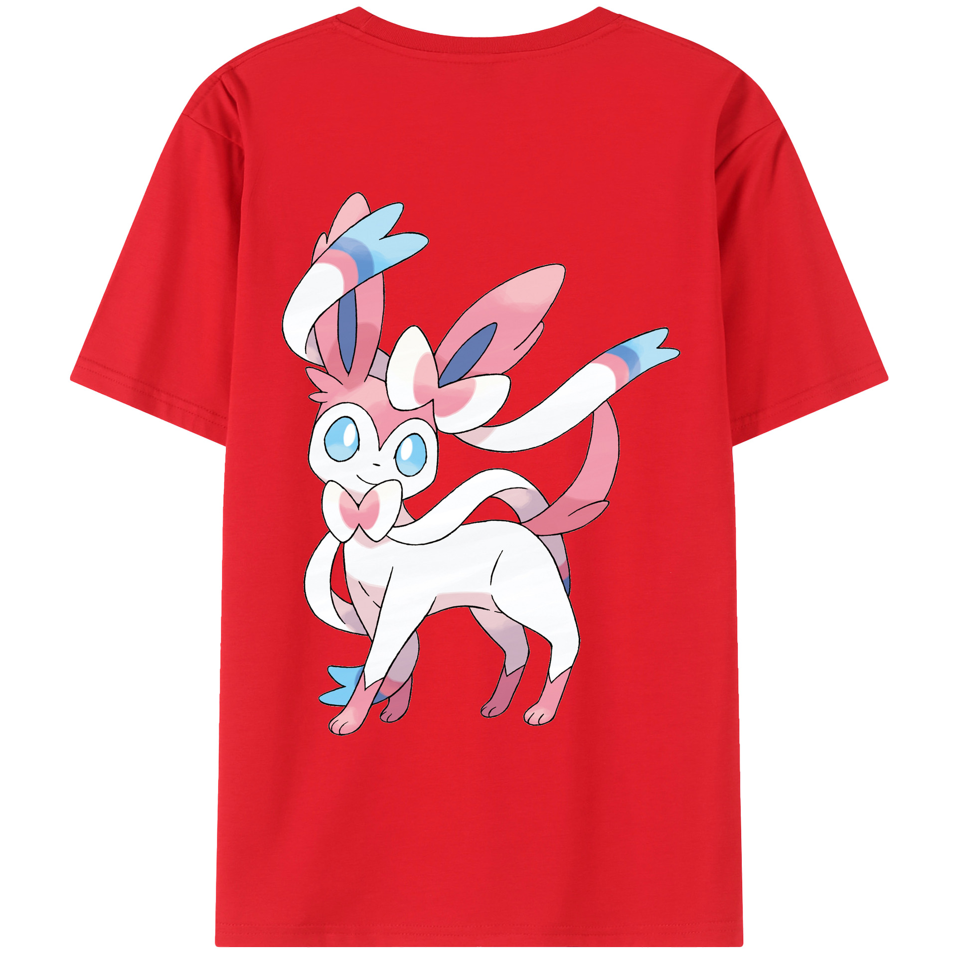 （画像用） ポケットモンスター Pokémon レディース半袖Tシャツ(バックプリント)