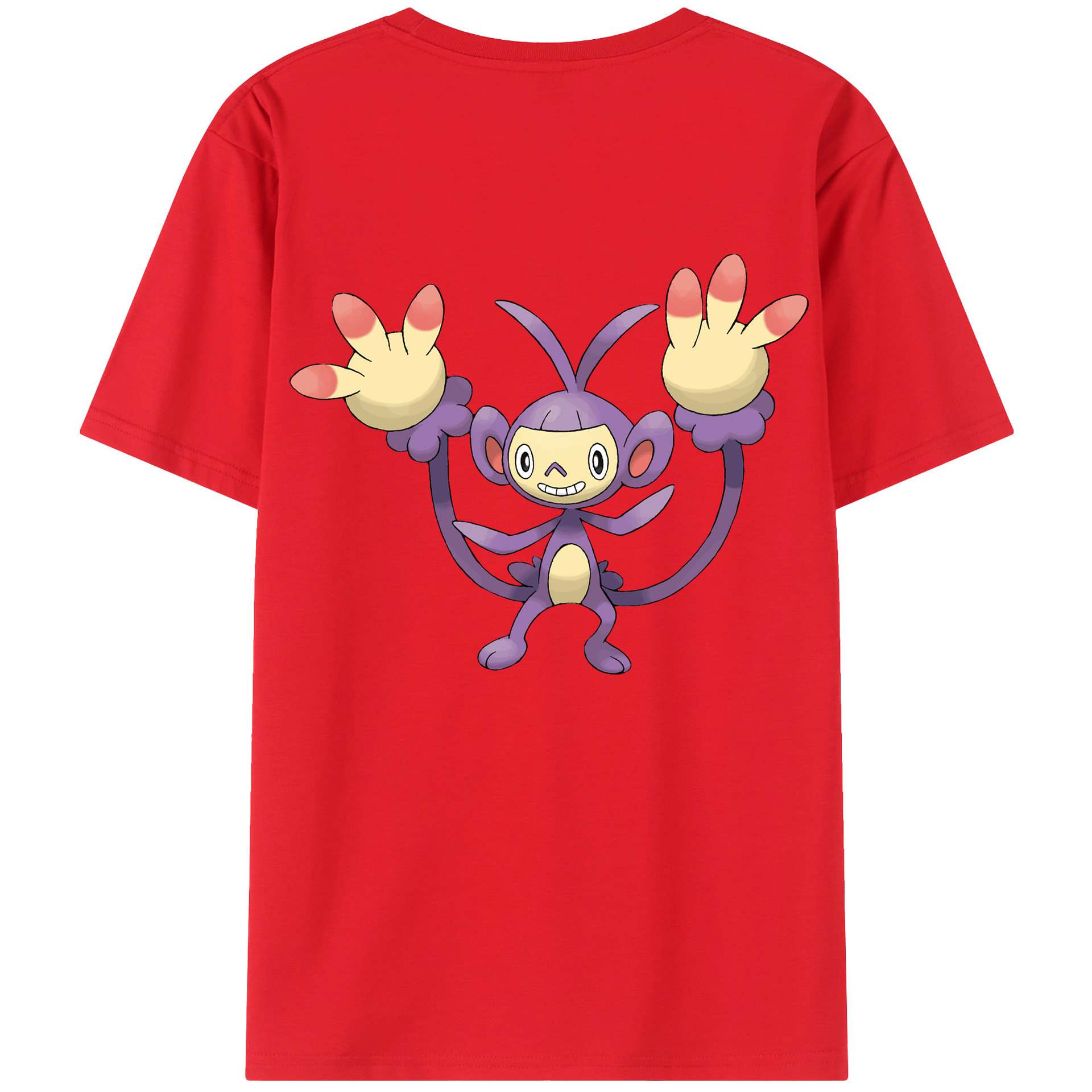 （画像用） ポケットモンスター Pokémon レディース半袖Tシャツ(バックプリント)