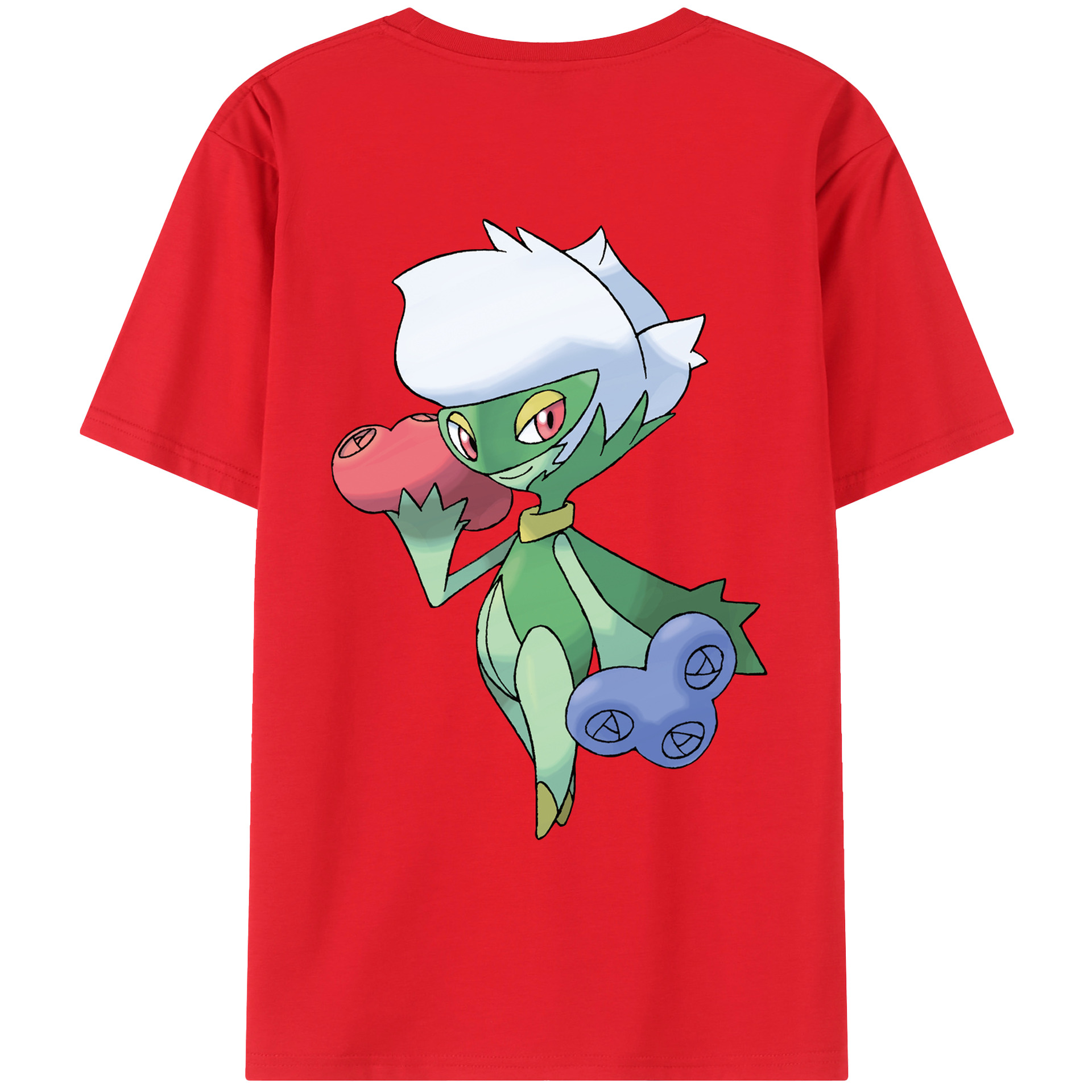 （画像用） ポケットモンスター Pokémon レディース半袖Tシャツ(バックプリント)