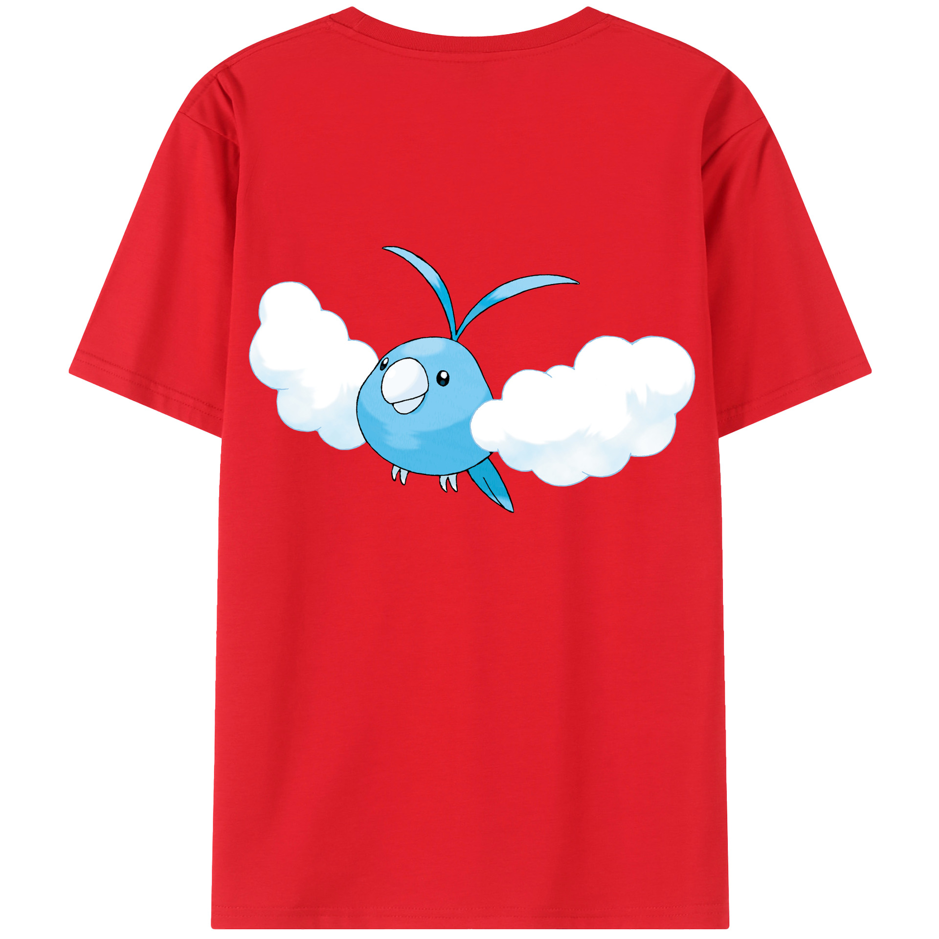 （画像用） ポケットモンスター Pokémon レディース半袖Tシャツ(バックプリント)