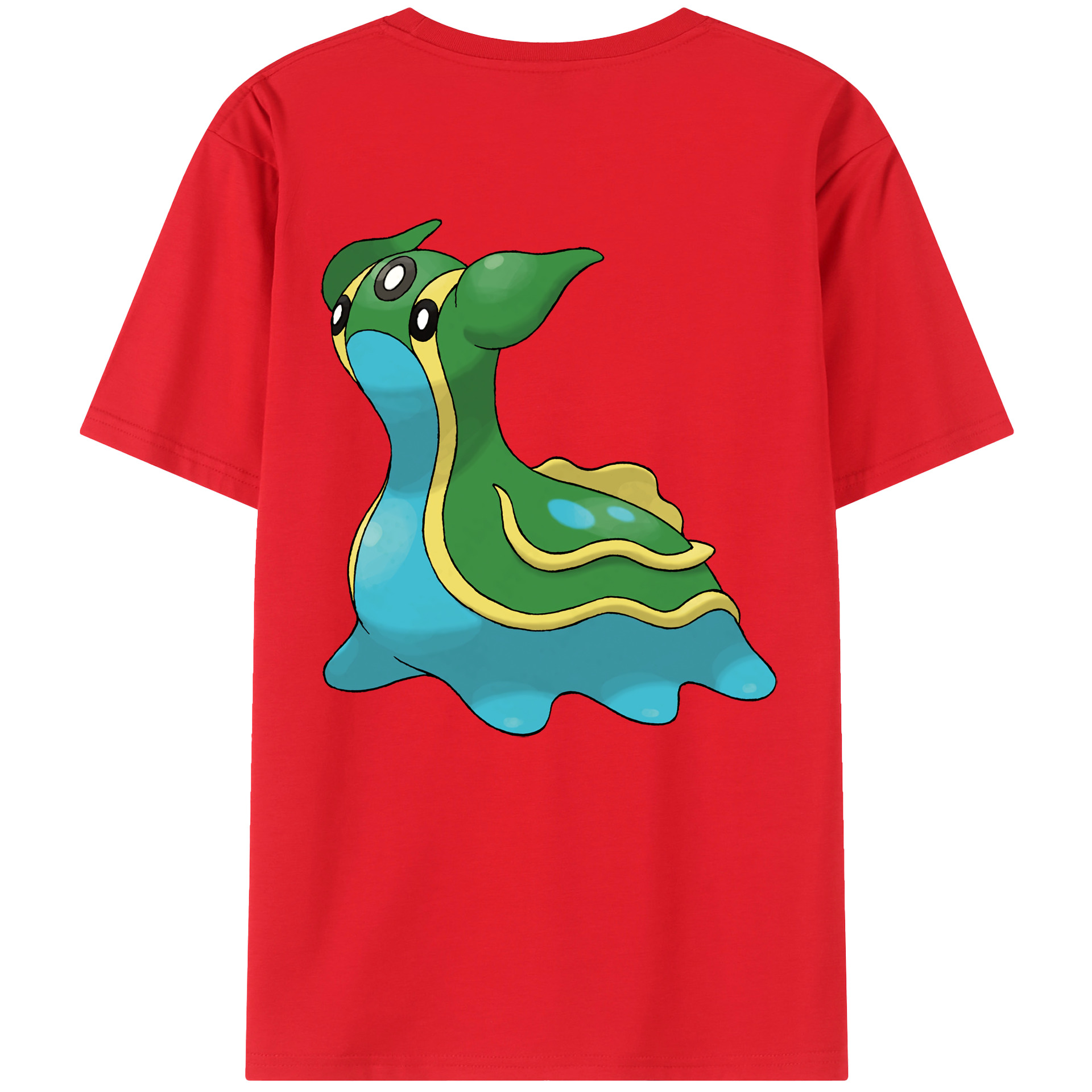 （画像用） ポケットモンスター Pokémon レディース半袖Tシャツ(バックプリント)
