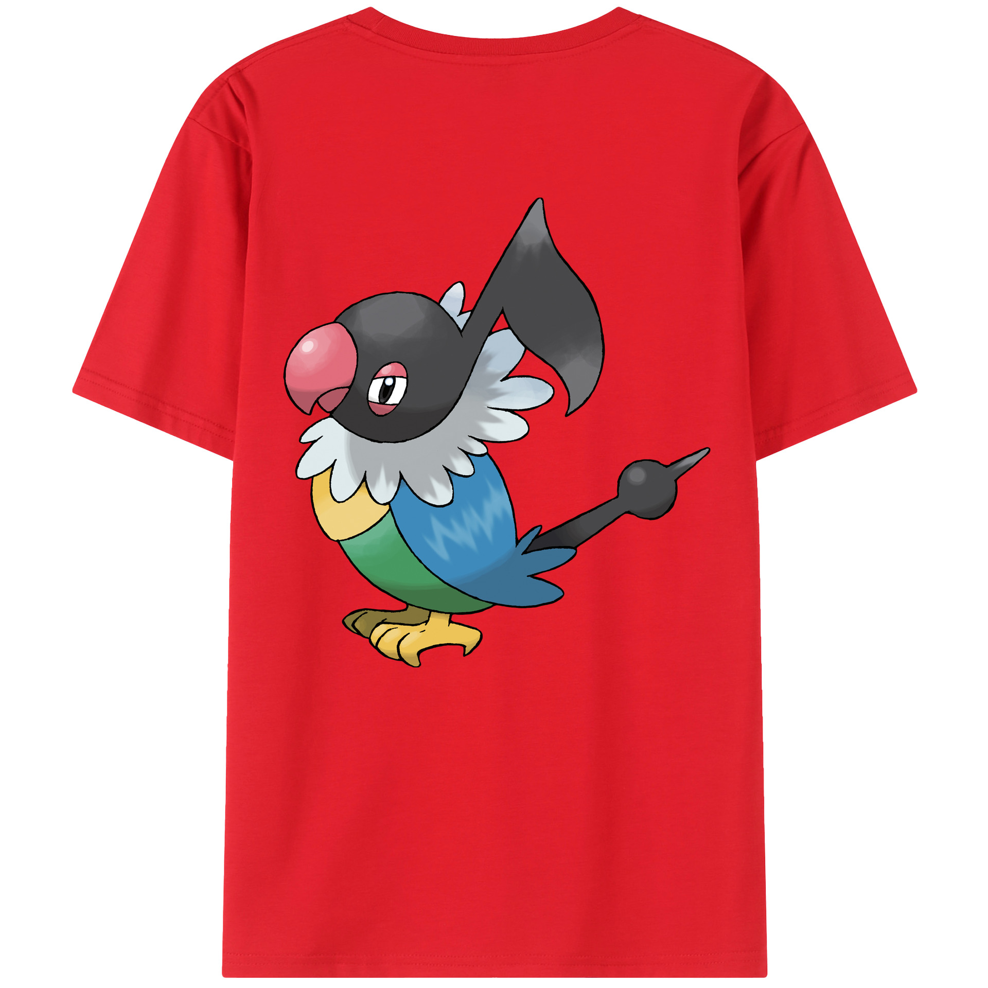 （画像用） ポケットモンスター Pokémon レディース半袖Tシャツ(バックプリント)