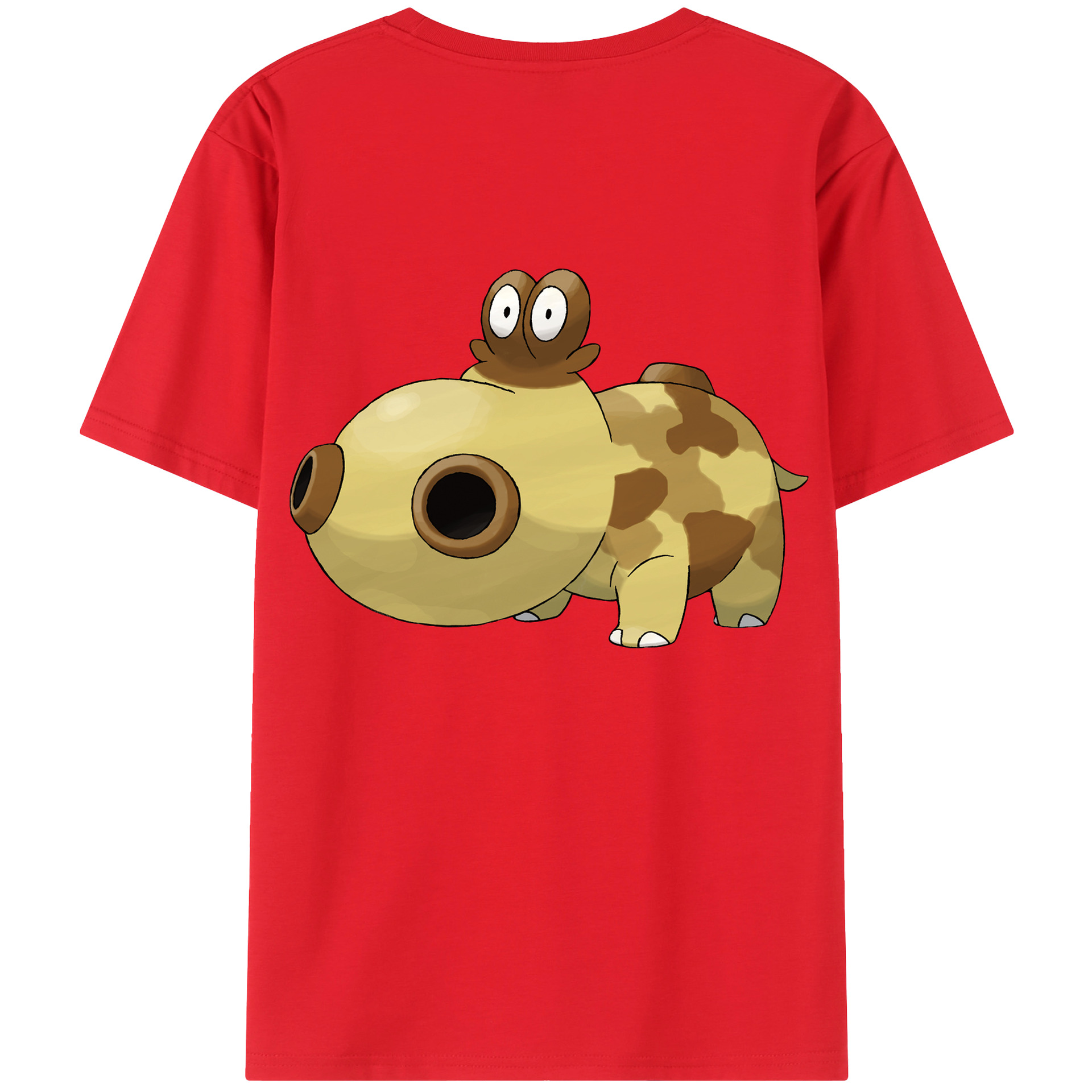 （画像用） ポケットモンスター Pokémon レディース半袖Tシャツ(バックプリント)