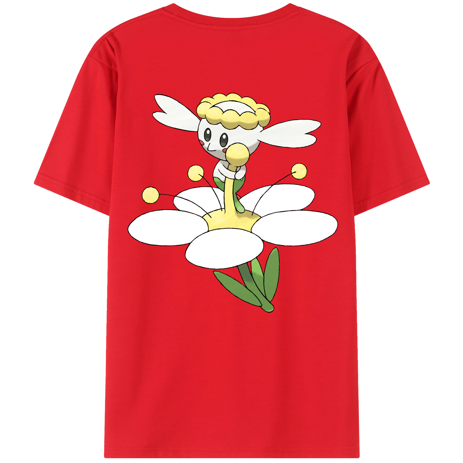 （画像用） ポケットモンスター Pokémon レディース半袖Tシャツ(バックプリント)
