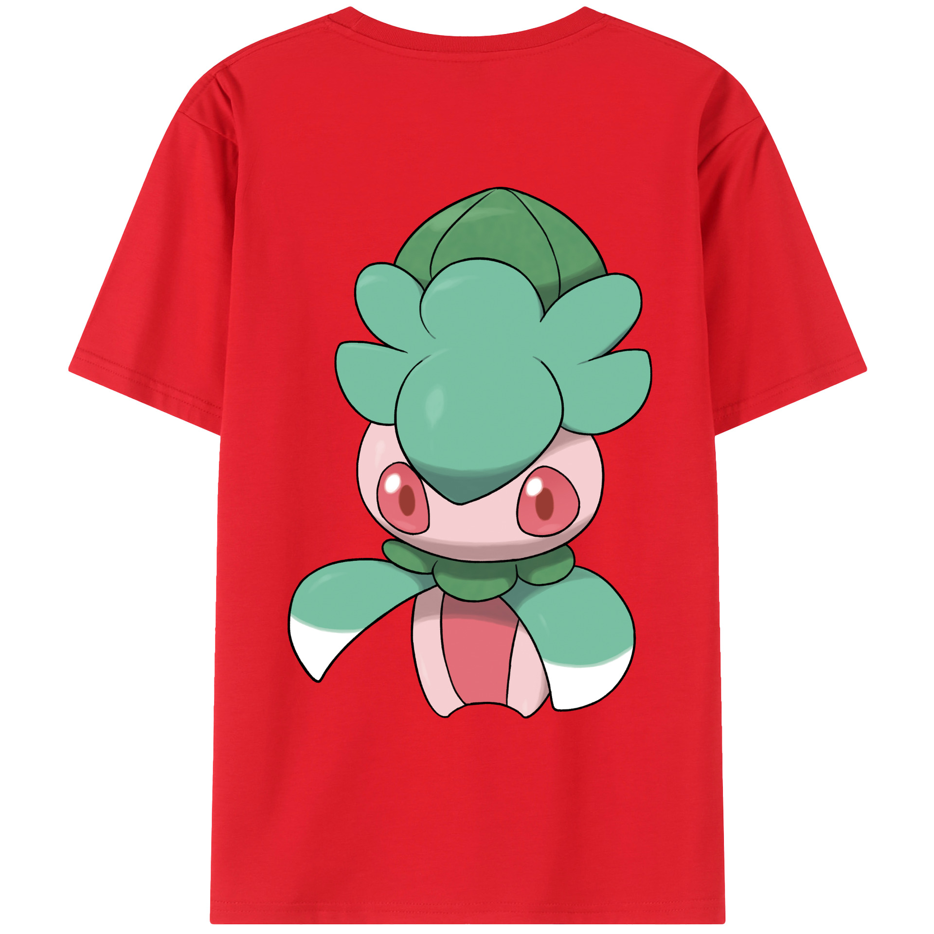 （画像用） ポケットモンスター Pokémon レディース半袖Tシャツ(バックプリント)