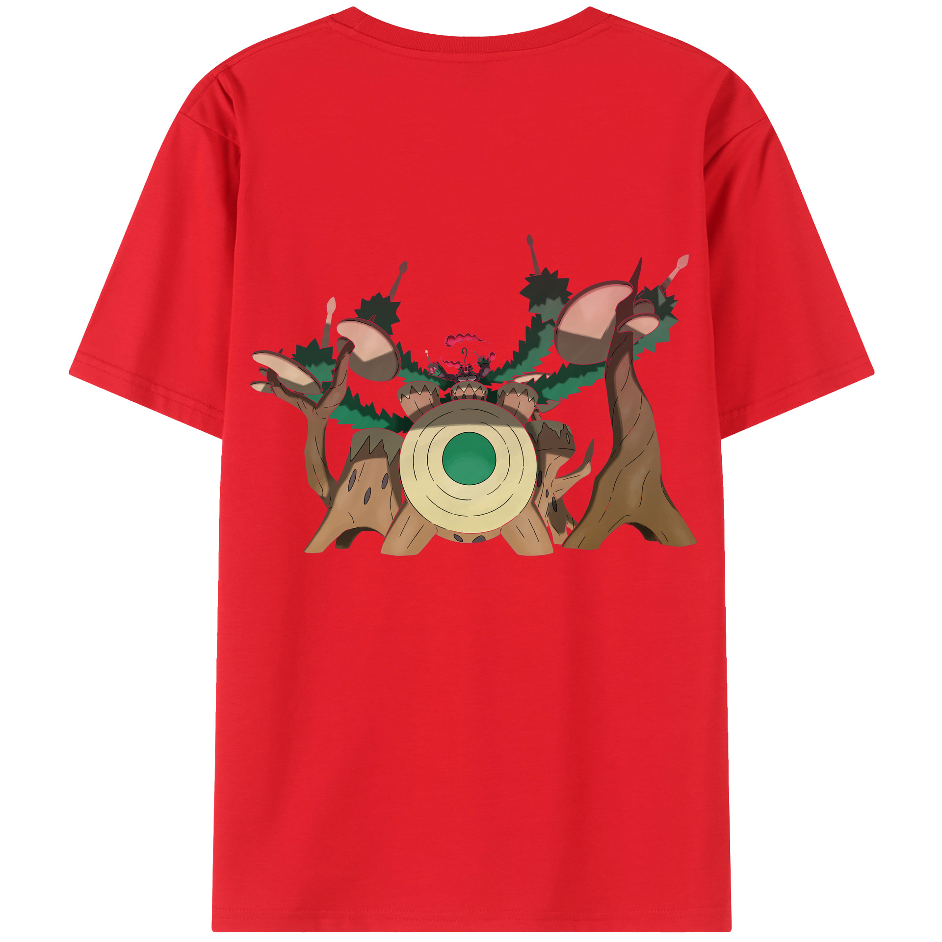 （画像用） ポケットモンスター Pokémon レディース半袖Tシャツ(バックプリント)