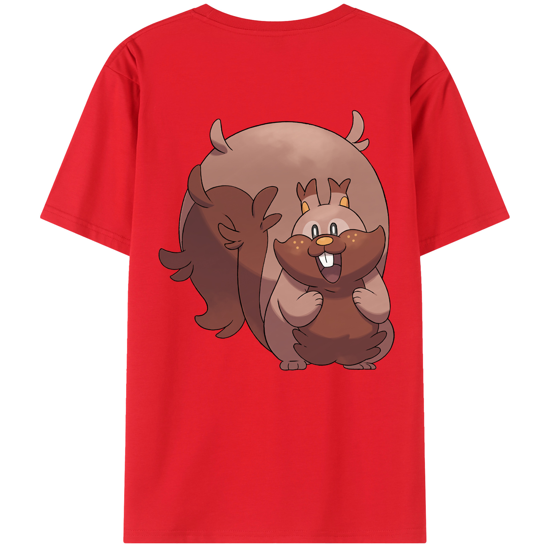 （画像用） ポケットモンスター Pokémon レディース半袖Tシャツ(バックプリント)