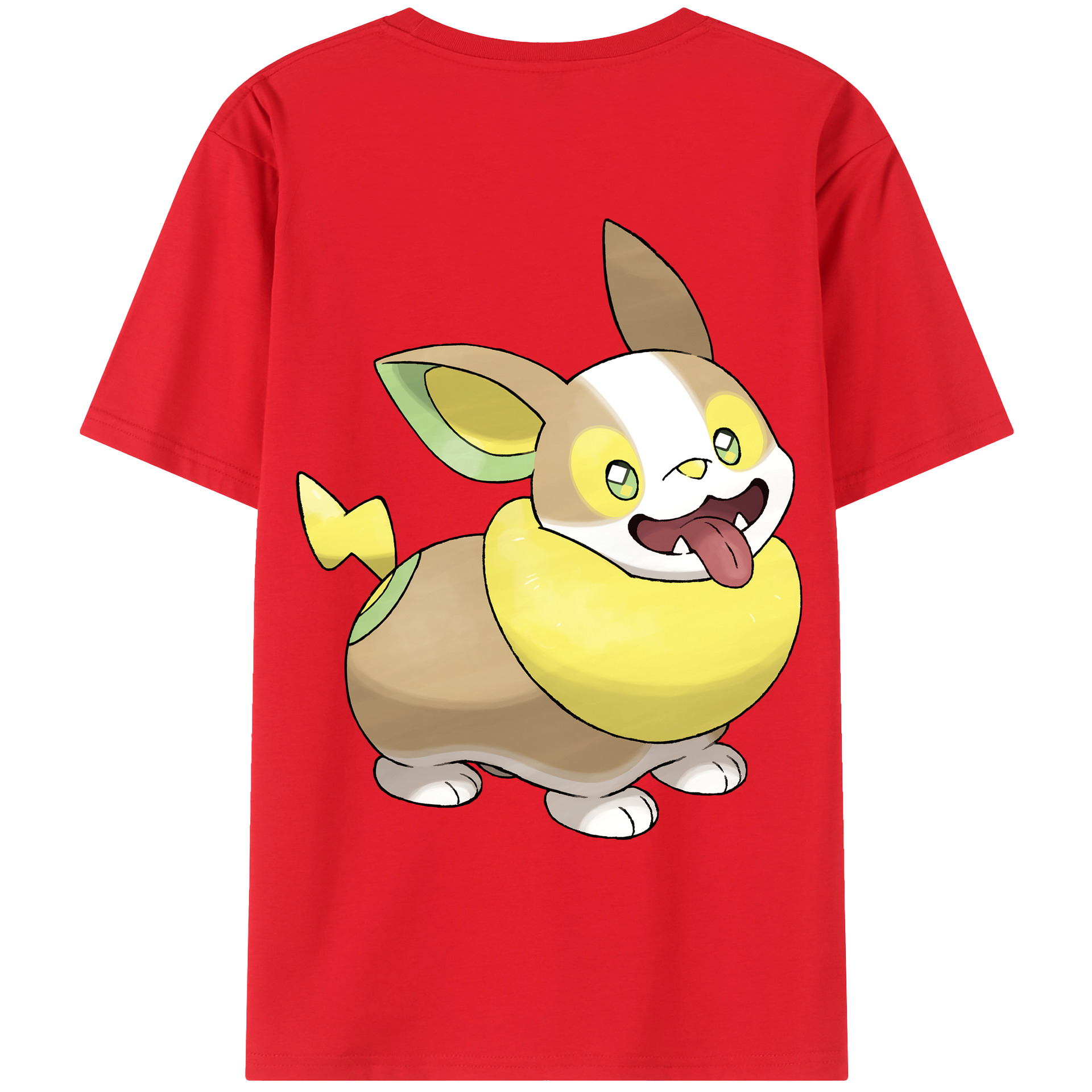 （画像用） ポケットモンスター Pokémon レディース半袖Tシャツ(バックプリント)
