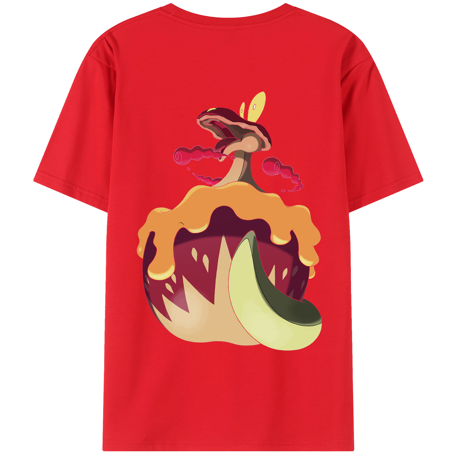 （画像用） ポケットモンスター Pokémon レディース半袖Tシャツ(バックプリント)