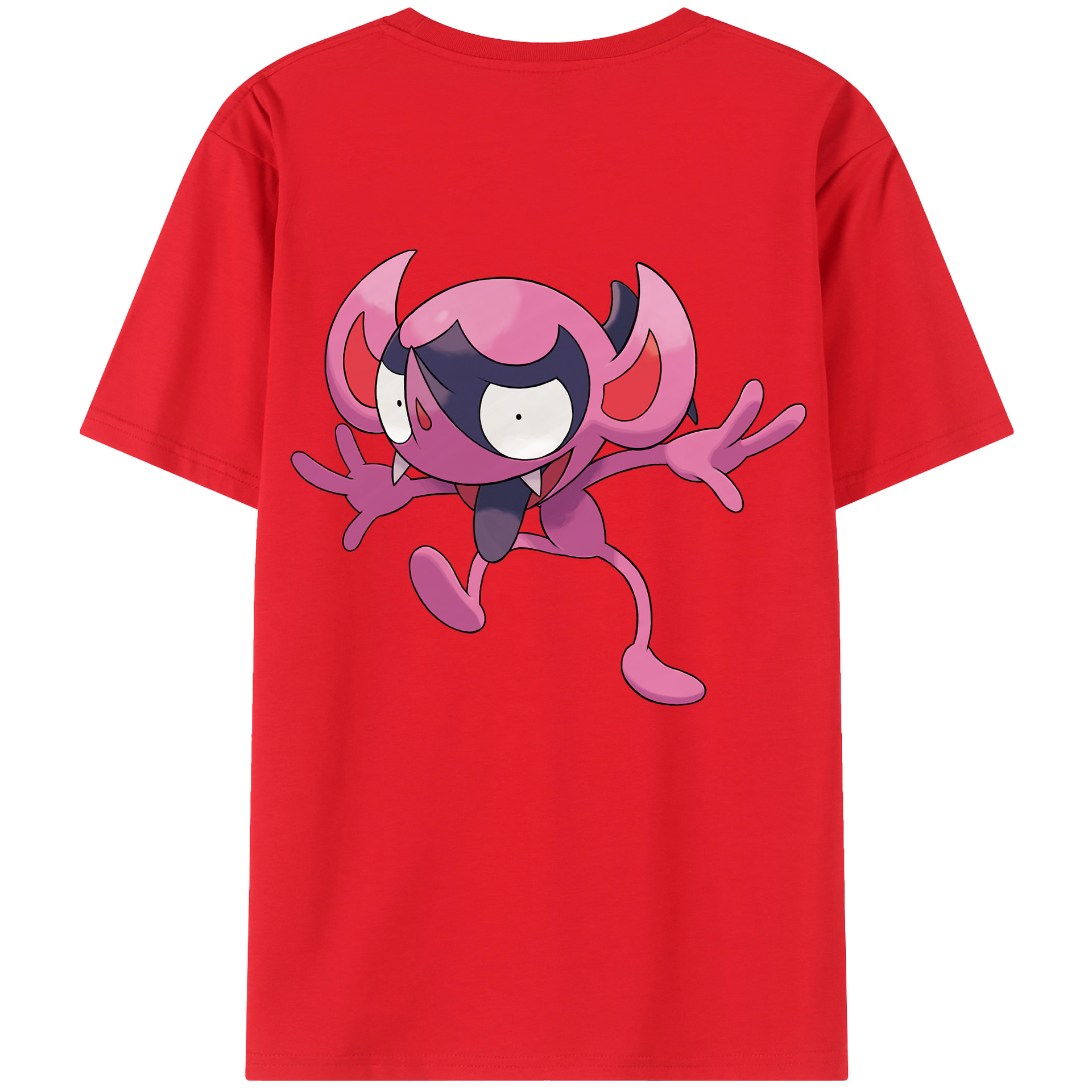 （画像用） ポケットモンスター Pokémon レディース半袖Tシャツ(バックプリント)