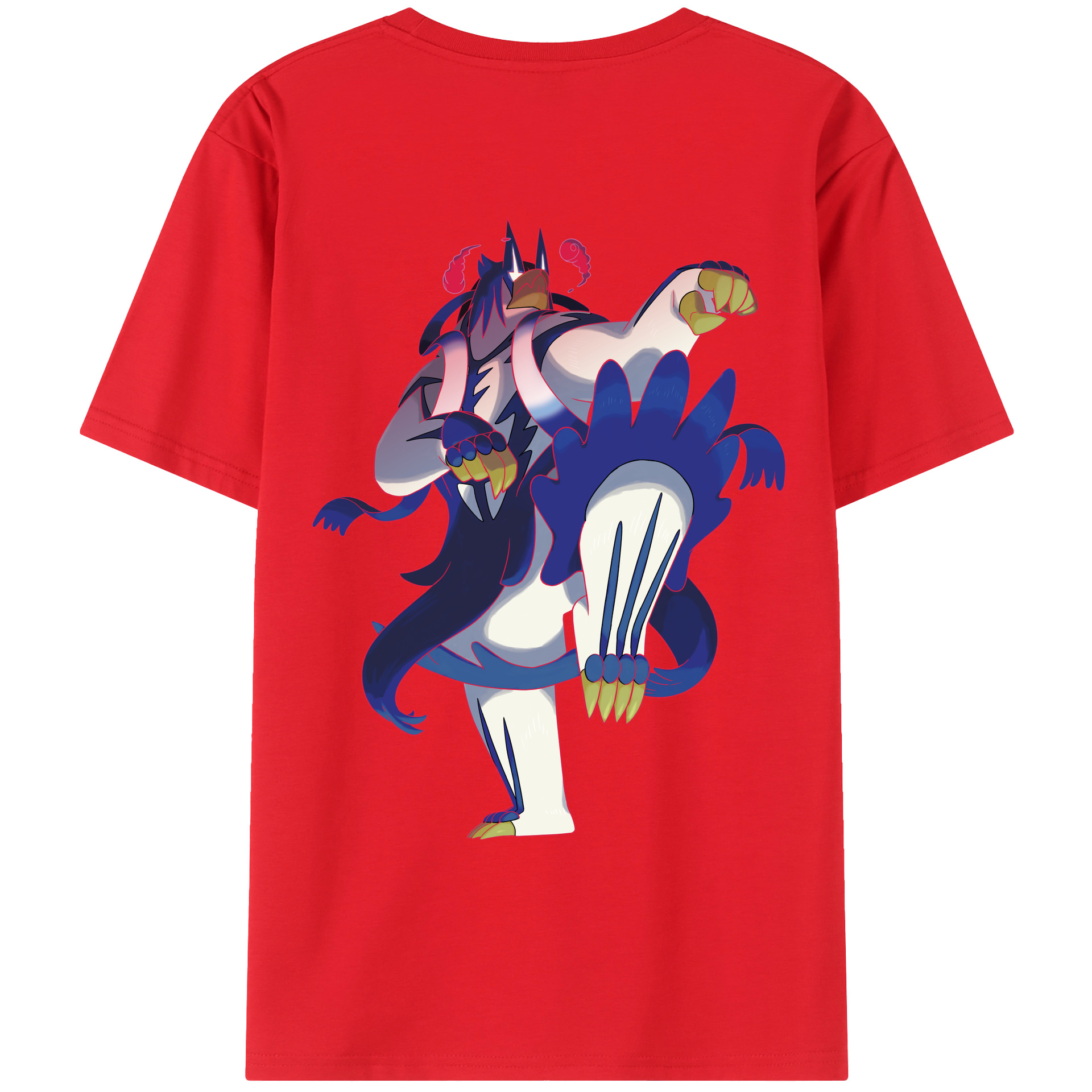 （画像用） ポケットモンスター Pokémon レディース半袖Tシャツ(バックプリント)