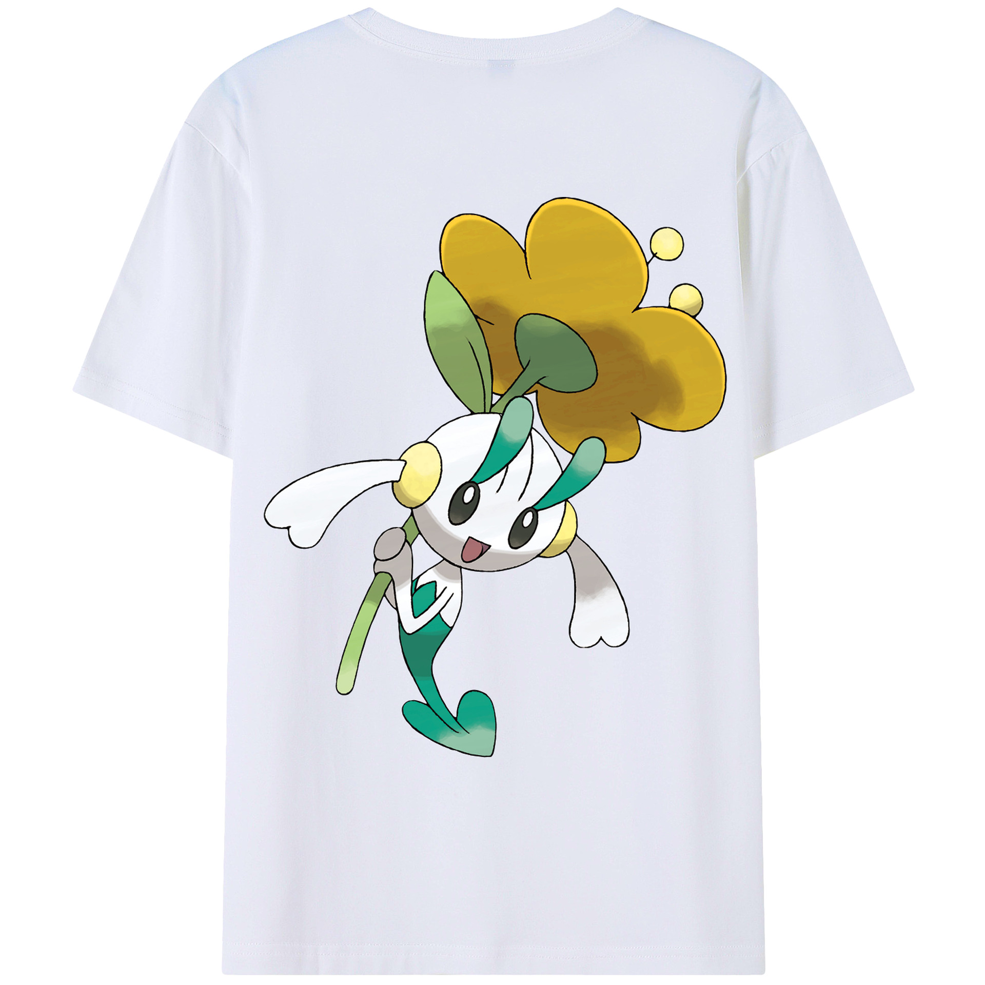 （画像用） ポケットモンスター Pokémon レディース半袖Tシャツ(バックプリント)
