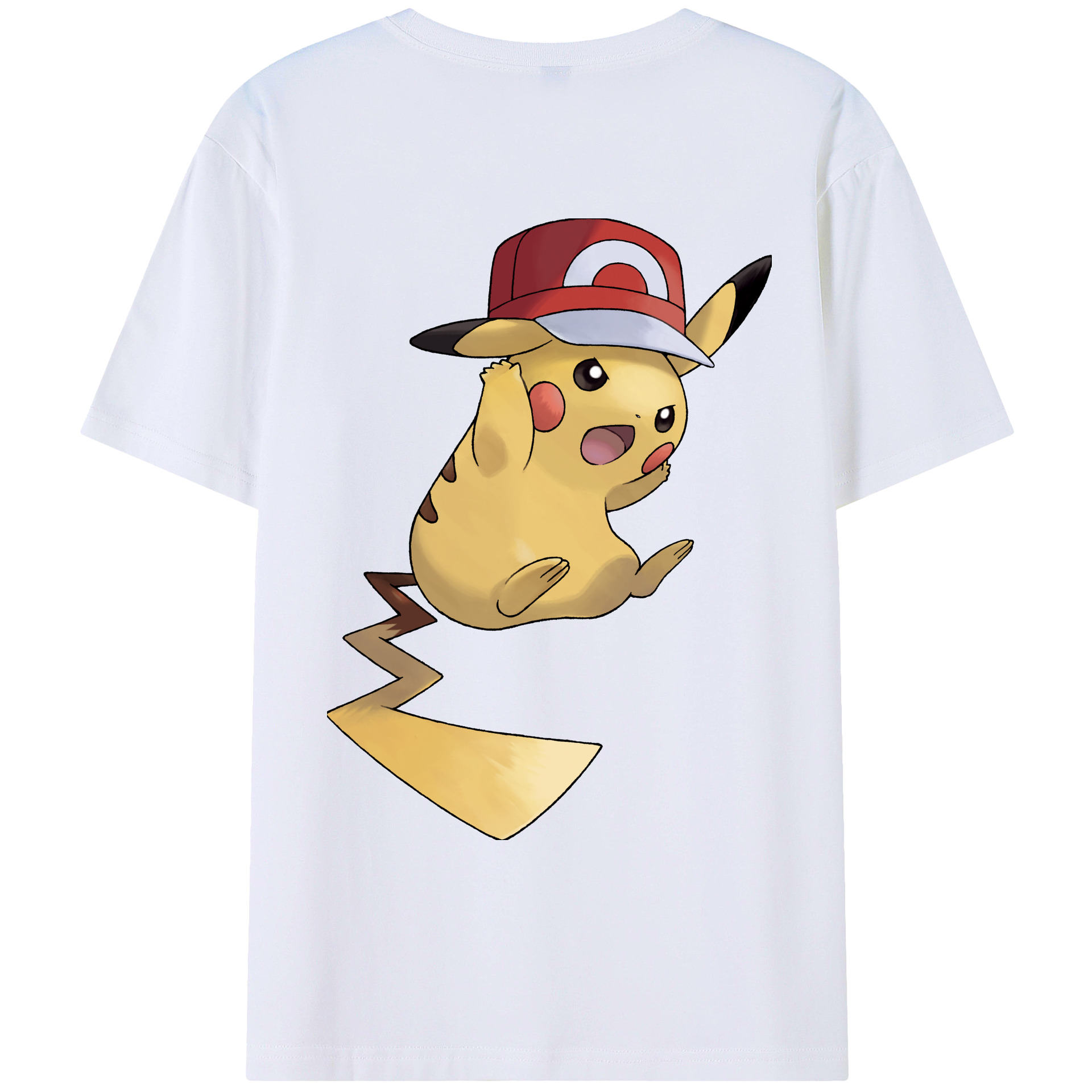 （画像用） ポケットモンスター Pokémon レディース半袖Tシャツ(バックプリント)