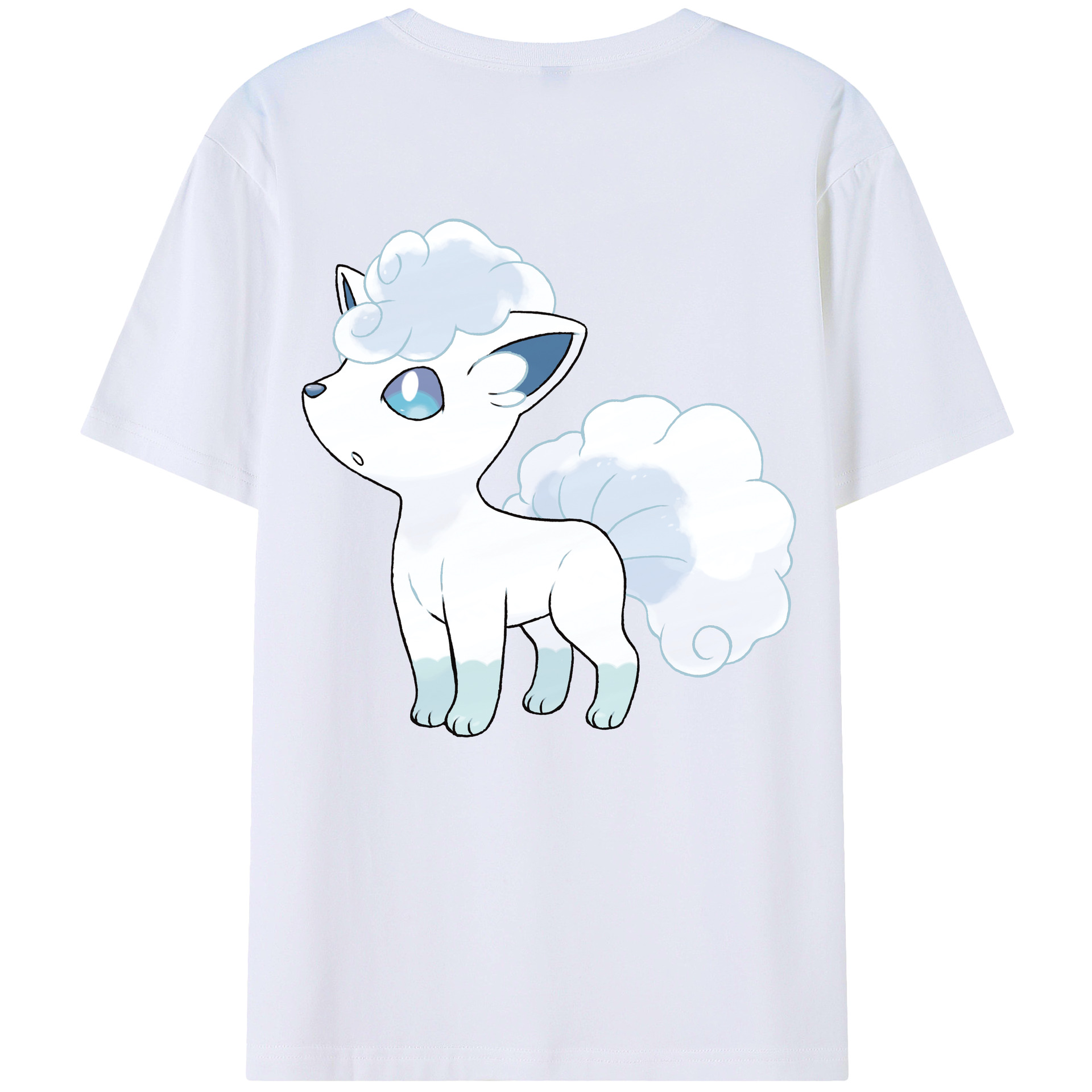 （画像用） ポケットモンスター Pokémon レディース半袖Tシャツ(バックプリント)