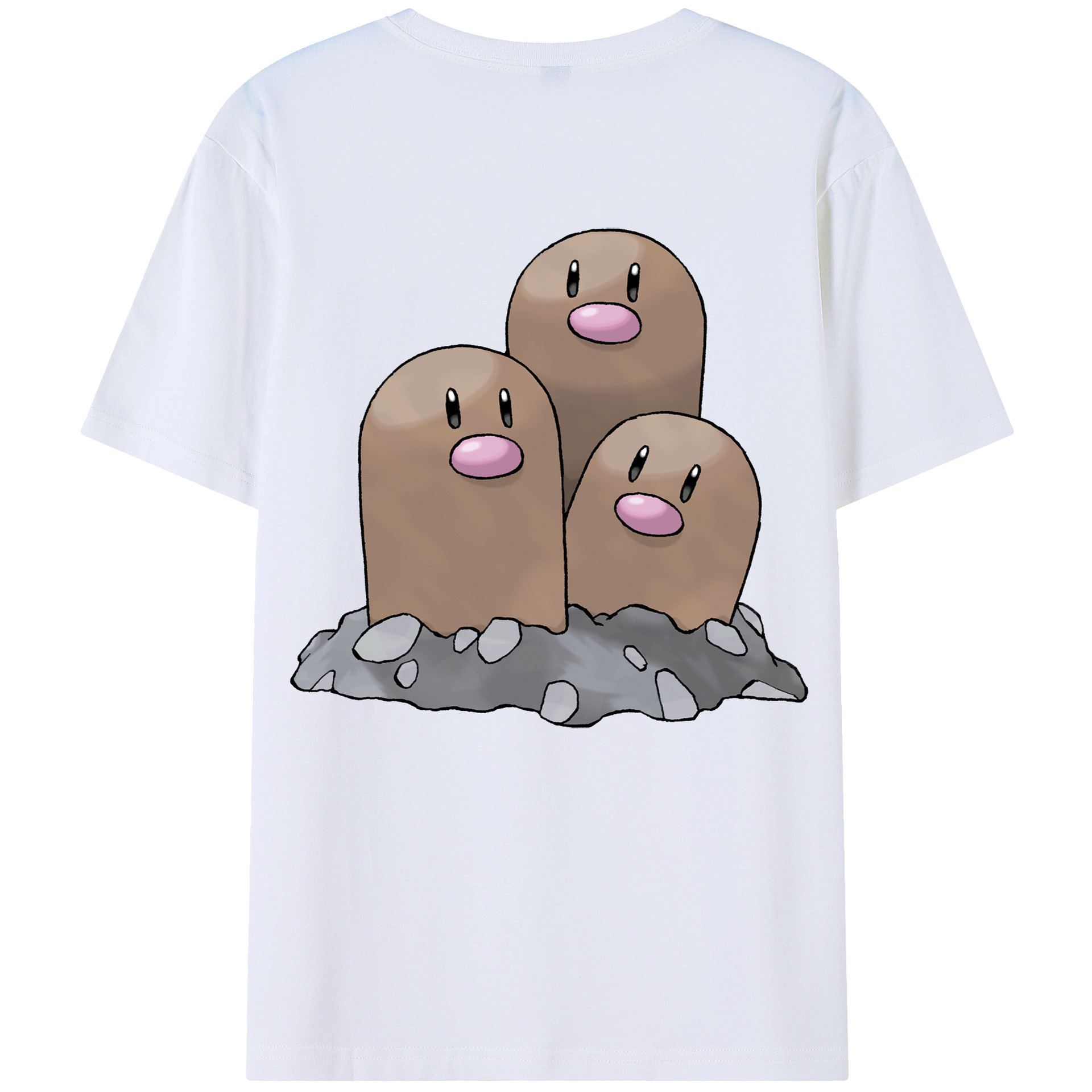 （画像用） ポケットモンスター Pokémon レディース半袖Tシャツ(バックプリント)