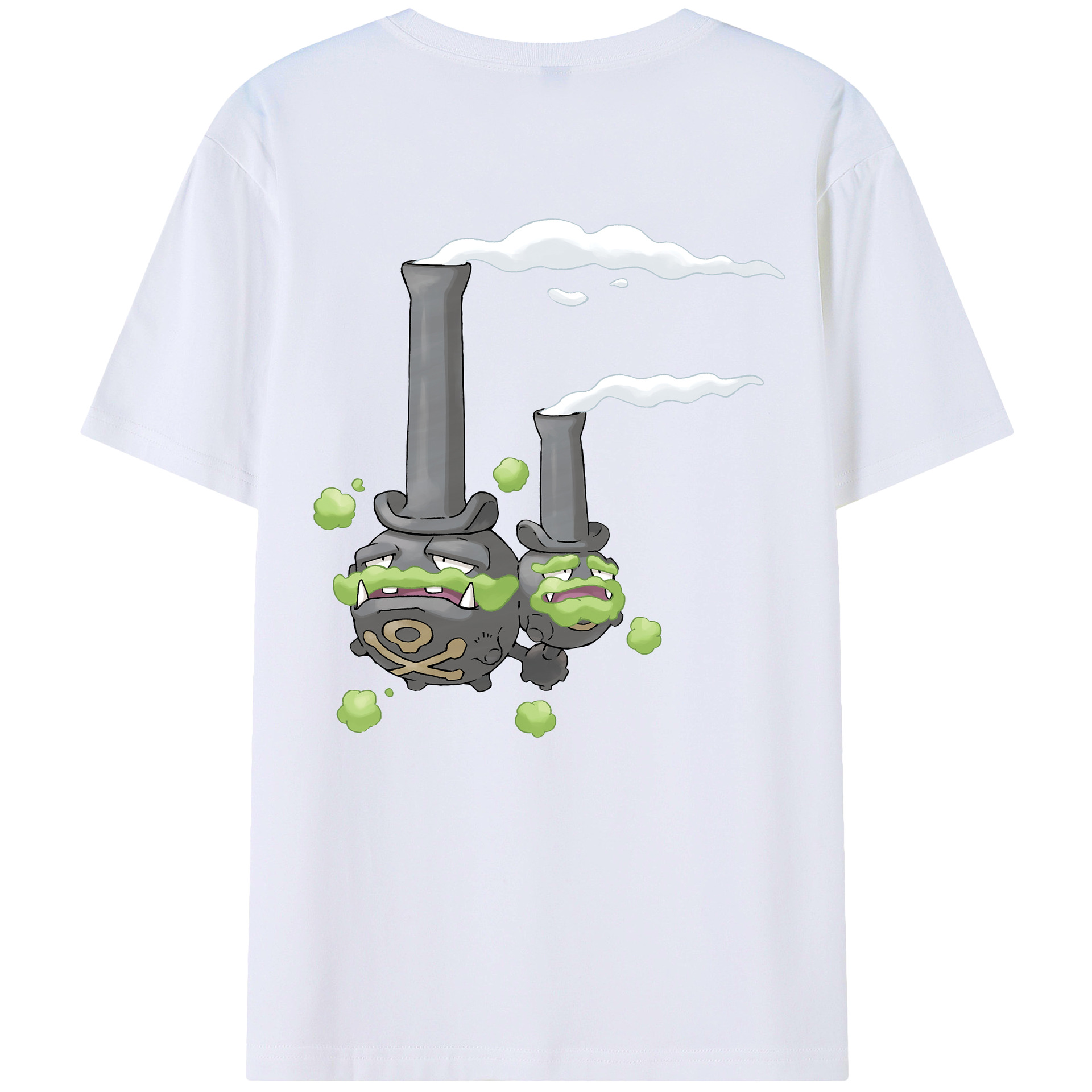 （画像用） ポケットモンスター Pokémon レディース半袖Tシャツ(バックプリント)