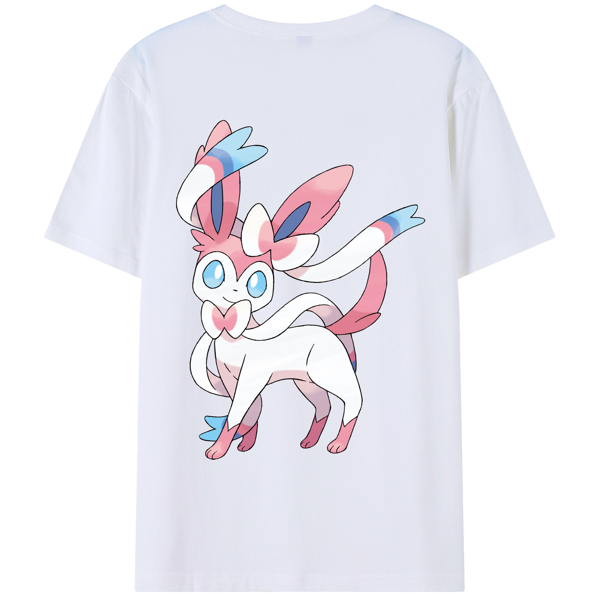 （画像用） ポケットモンスター Pokémon レディース半袖Tシャツ(バックプリント)