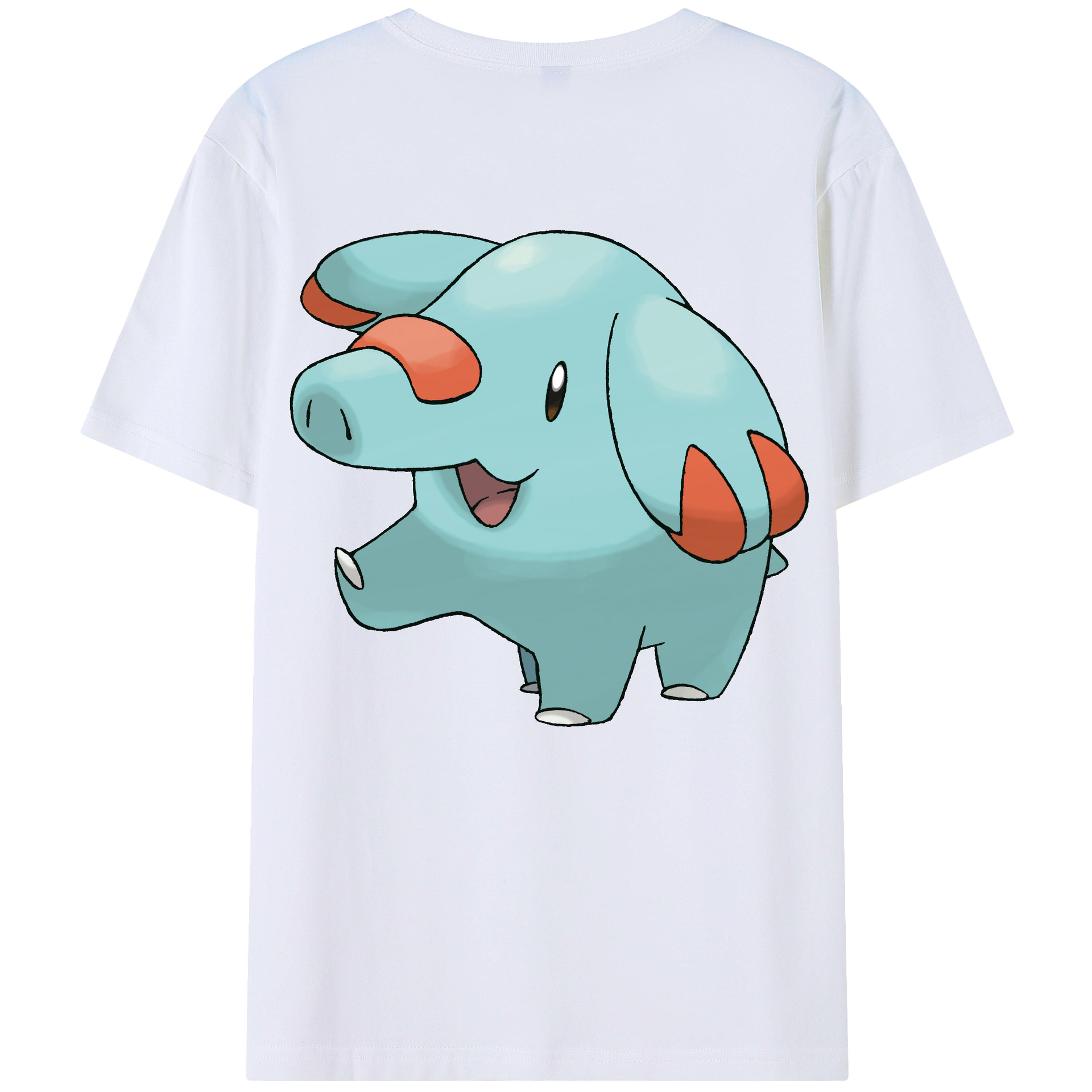 （画像用） ポケットモンスター Pokémon レディース半袖Tシャツ(バックプリント)