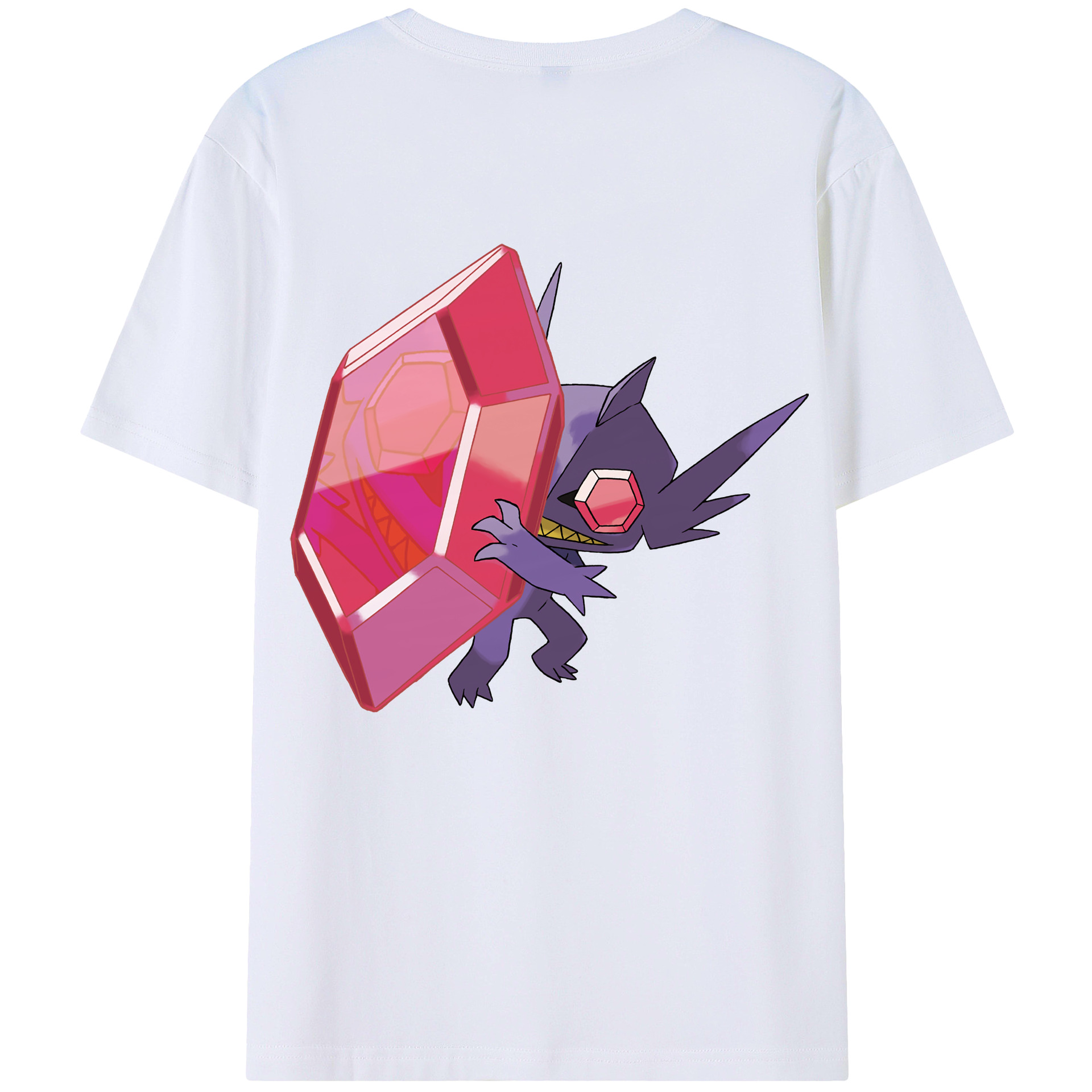 （画像用） ポケットモンスター Pokémon レディース半袖Tシャツ(バックプリント)