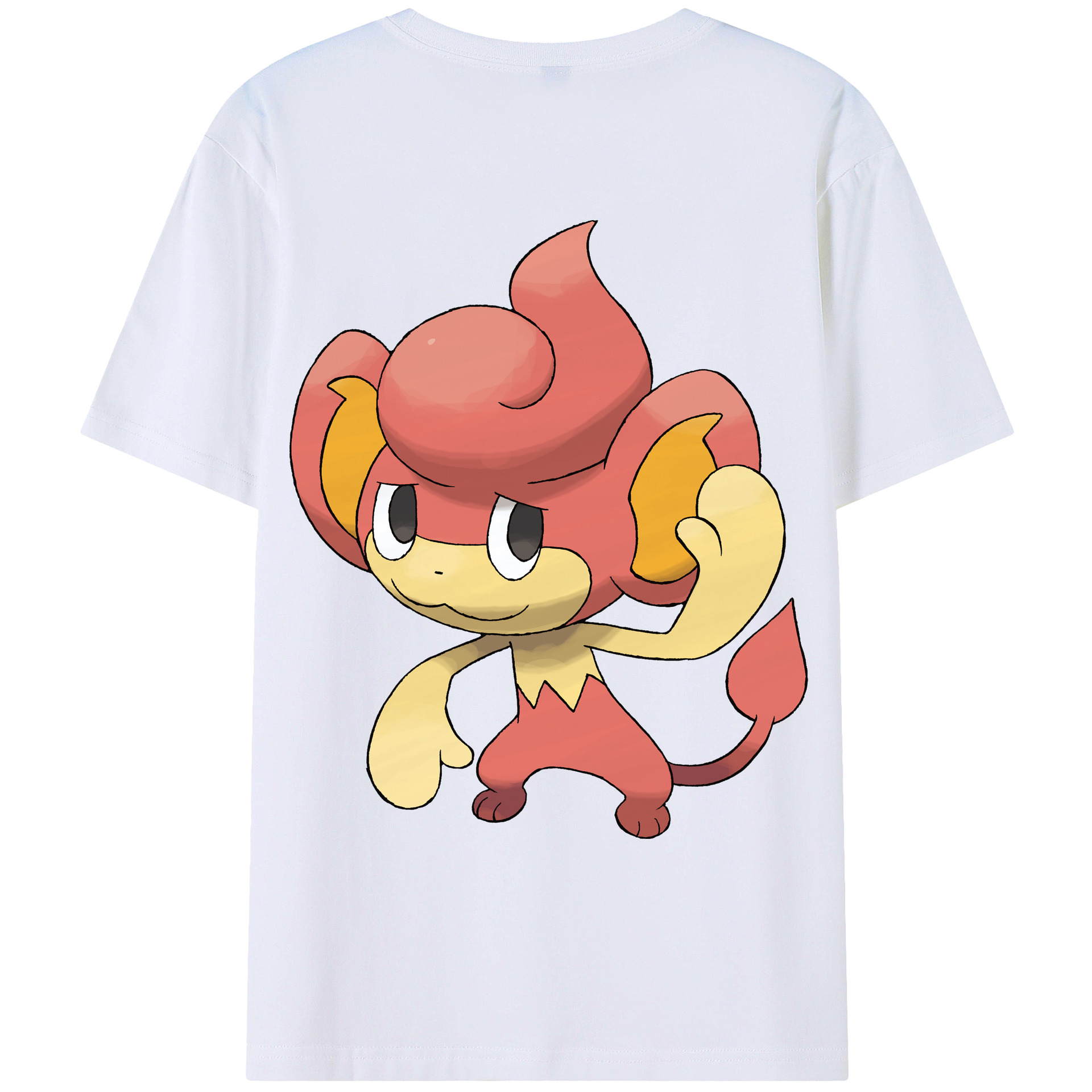 （画像用） ポケットモンスター Pokémon レディース半袖Tシャツ(バックプリント)