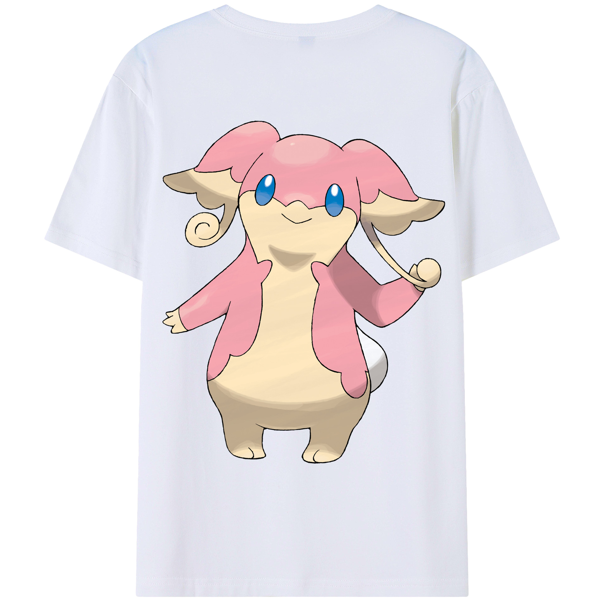 （画像用） ポケットモンスター Pokémon レディース半袖Tシャツ(バックプリント)
