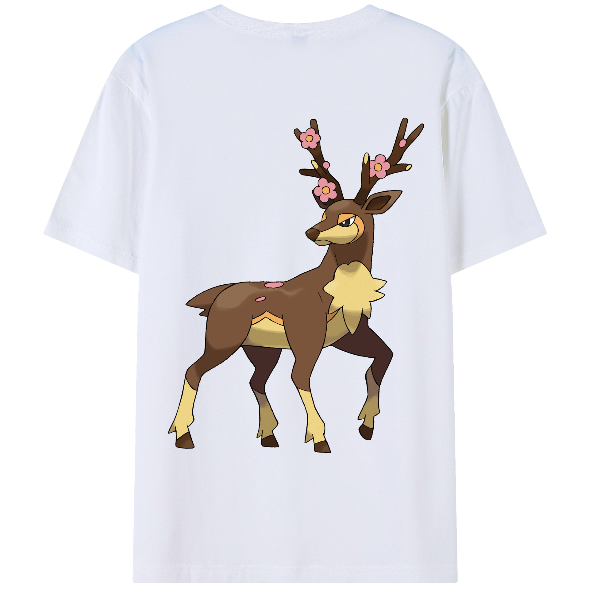 （画像用） ポケットモンスター Pokémon レディース半袖Tシャツ(バックプリント)