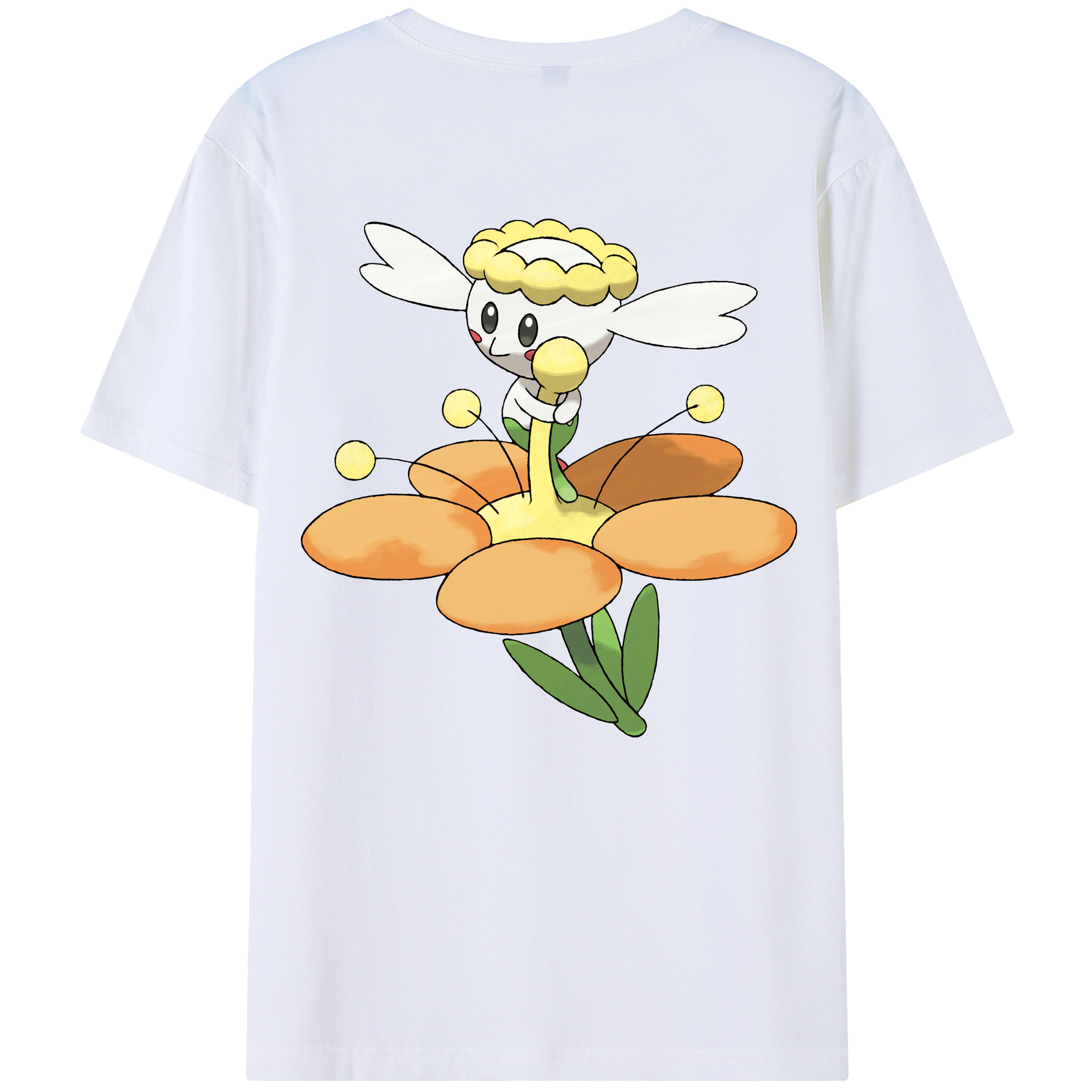 （画像用） ポケットモンスター Pokémon レディース半袖Tシャツ(バックプリント)
