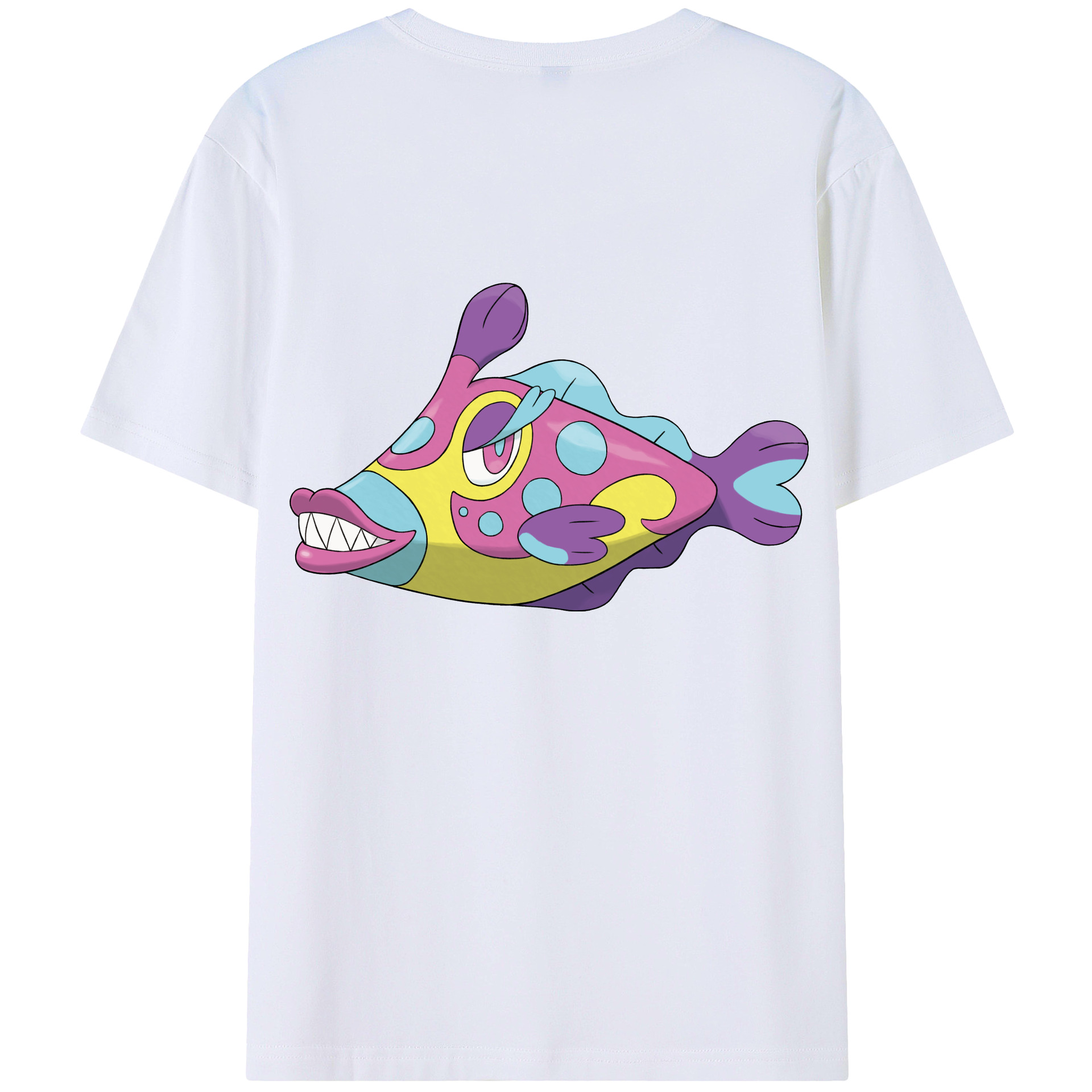 （画像用） ポケットモンスター Pokémon レディース半袖Tシャツ(バックプリント)