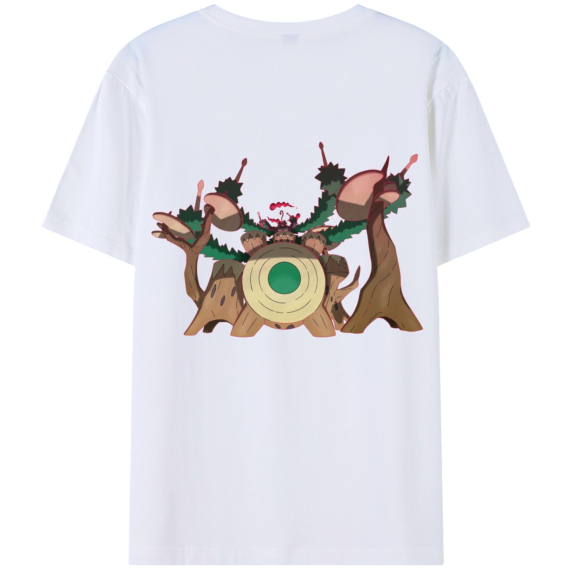 （画像用） ポケットモンスター Pokémon レディース半袖Tシャツ(バックプリント)
