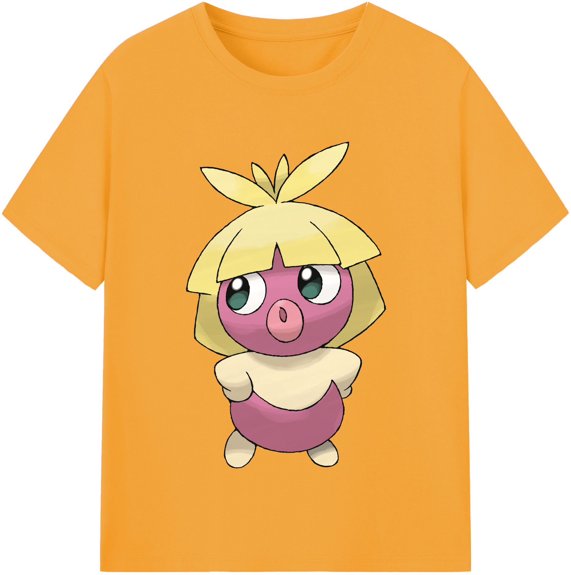 （画像用） ポケットモンスター Pokémon レディースカジュアルプリントTシャツ（綿100％）