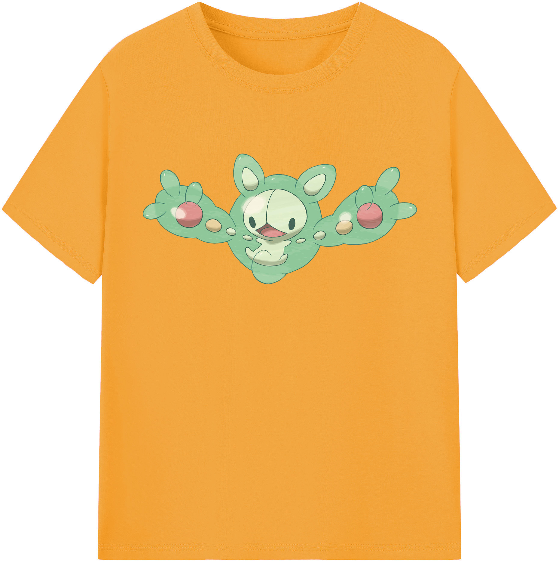 （画像用） ポケットモンスター Pokémon レディースカジュアルプリントTシャツ（綿100％）
