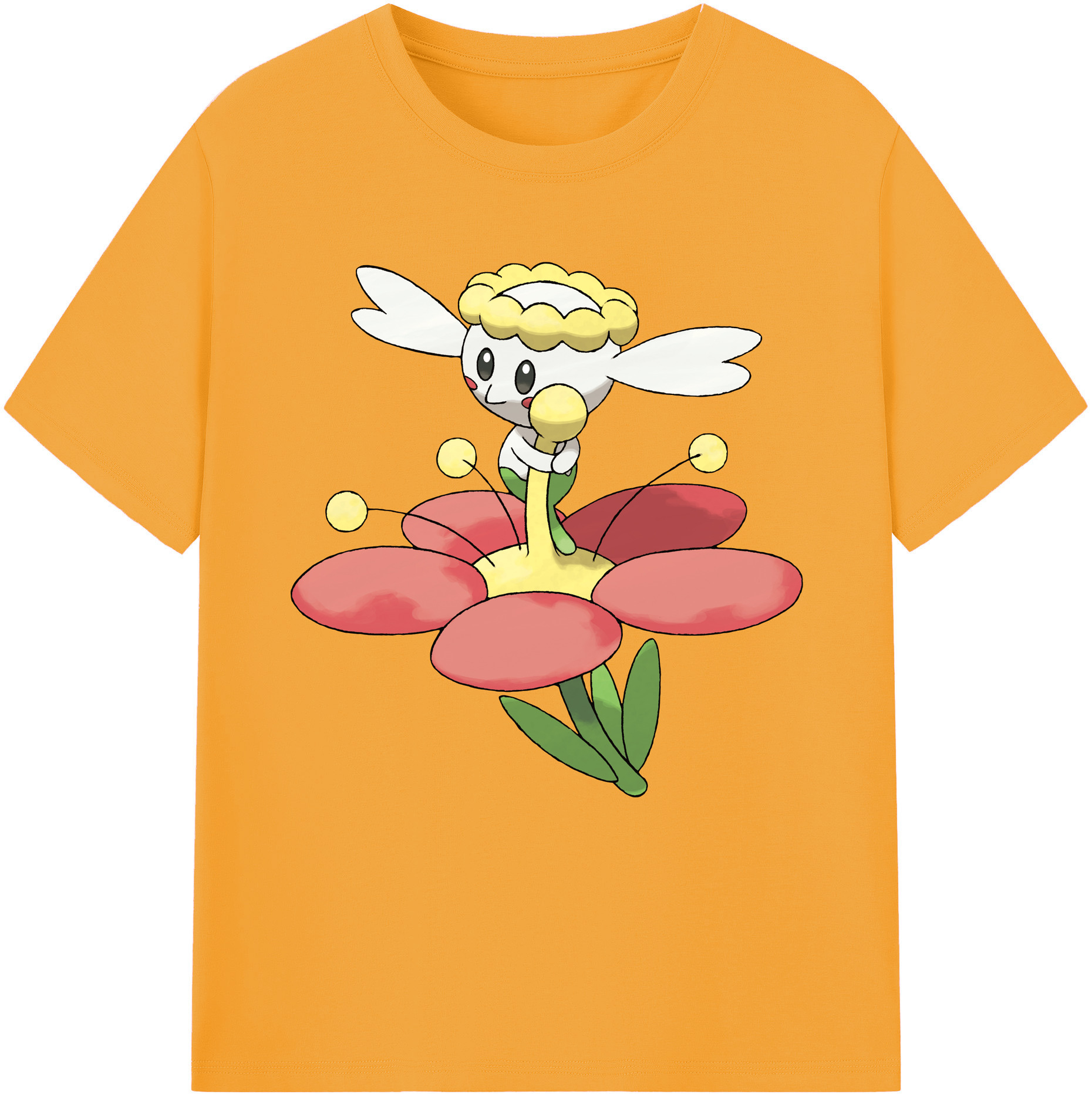 （画像用） ポケットモンスター Pokémon レディースカジュアルプリントTシャツ（綿100％）