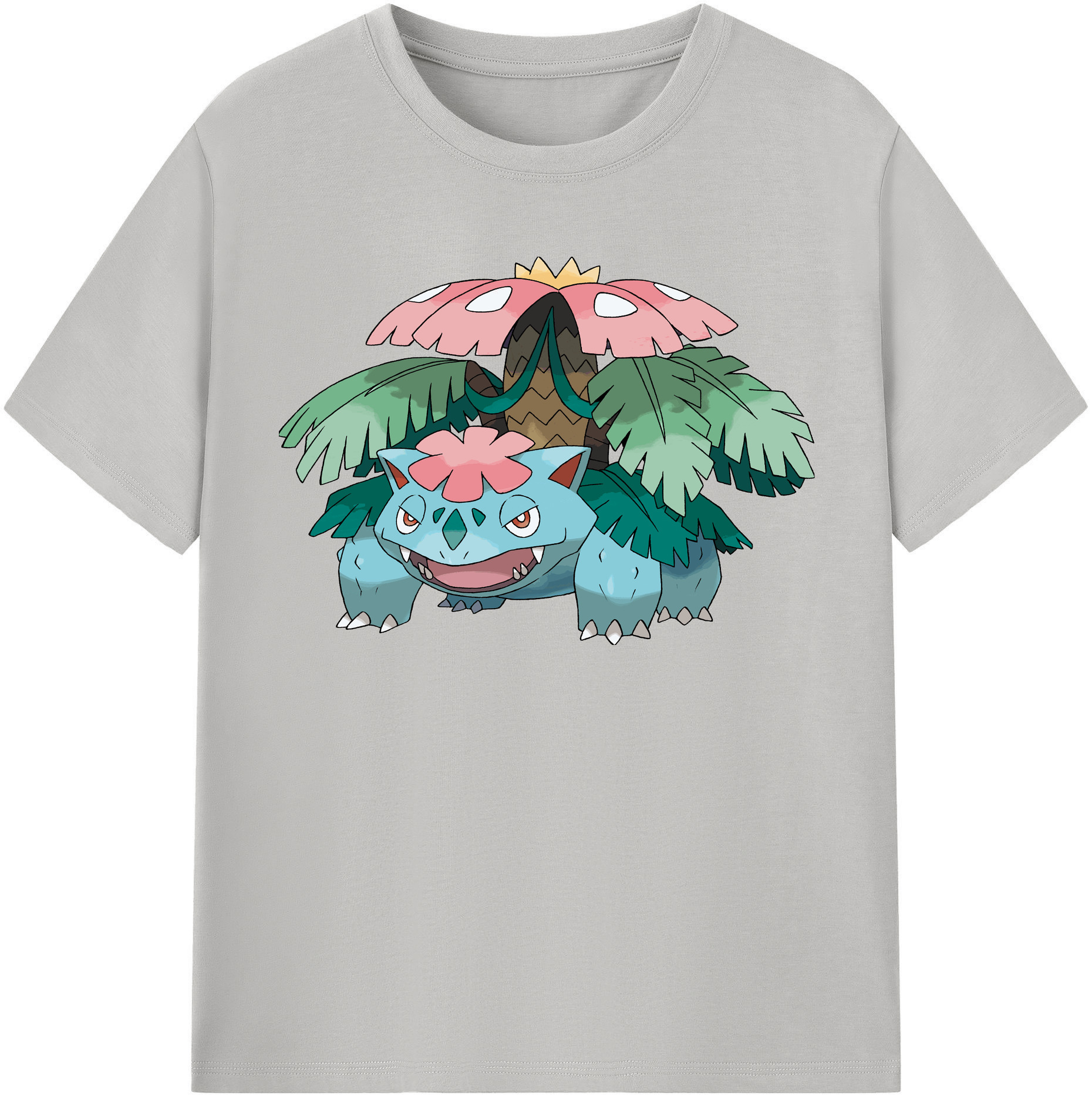 （画像用） ポケットモンスター Pokémon レディースカジュアルプリントTシャツ（綿100％）