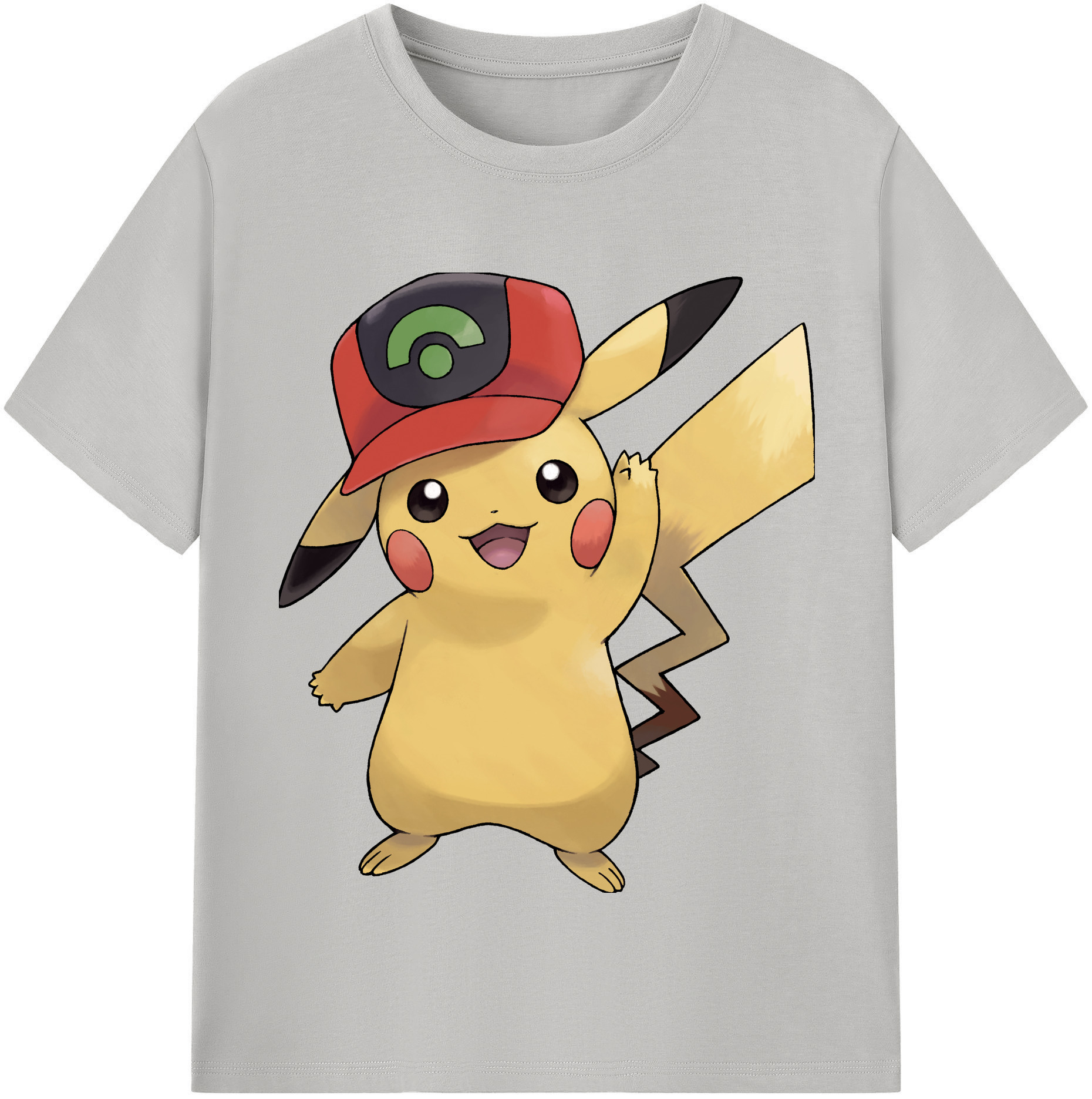 （画像用） ポケットモンスター Pokémon レディースカジュアルプリントTシャツ（綿100％）