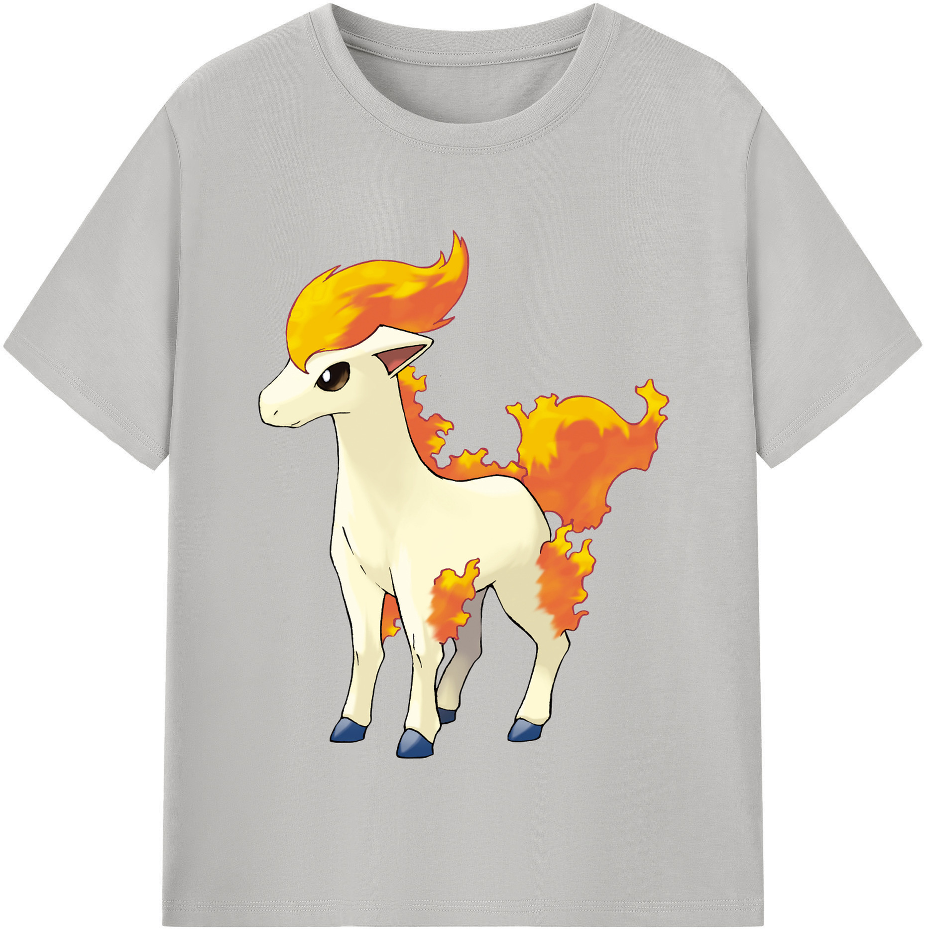 （画像用） ポケットモンスター Pokémon レディースカジュアルプリントTシャツ（綿100％）