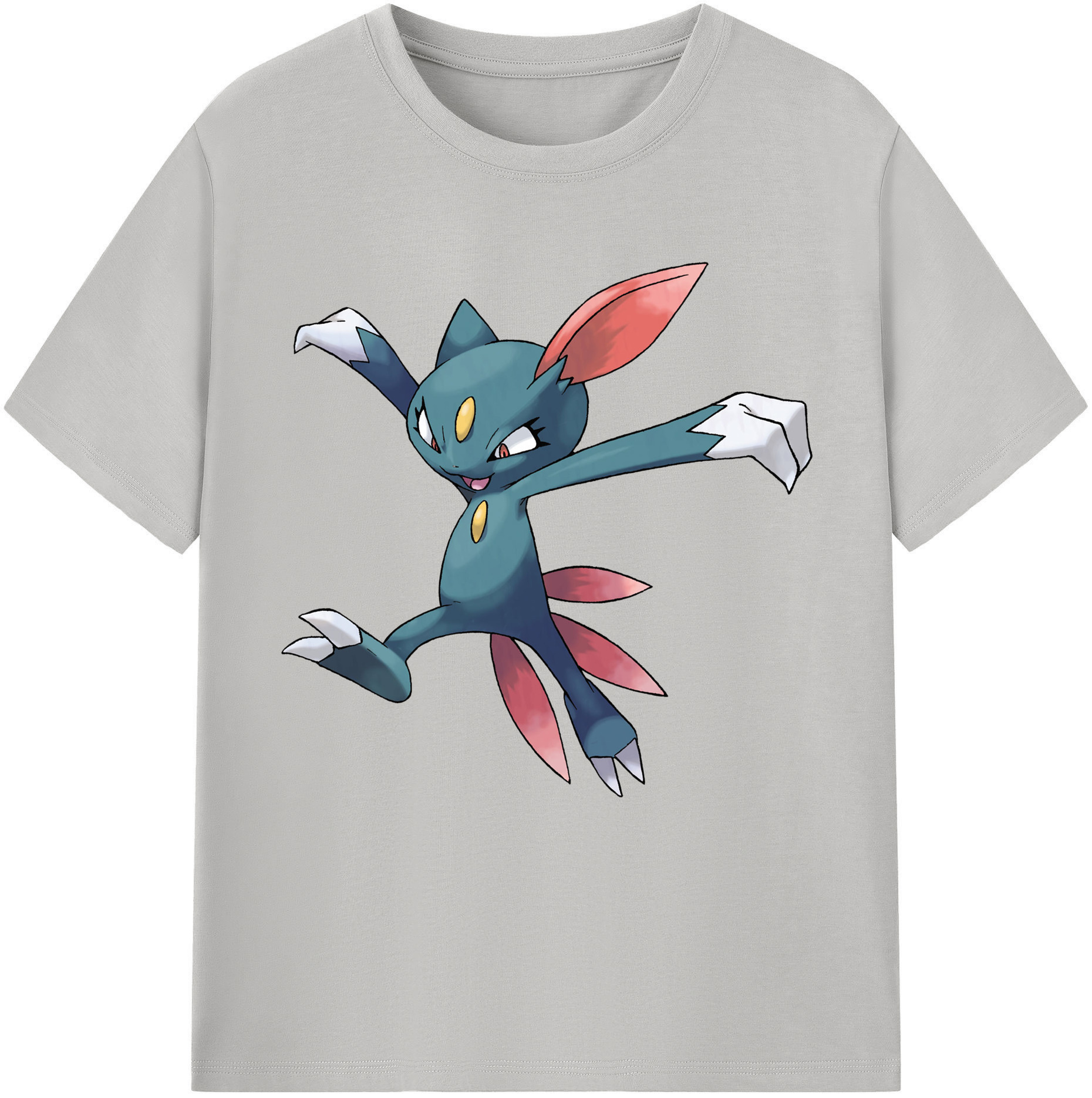 （画像用） ポケットモンスター Pokémon レディースカジュアルプリントTシャツ（綿100％）