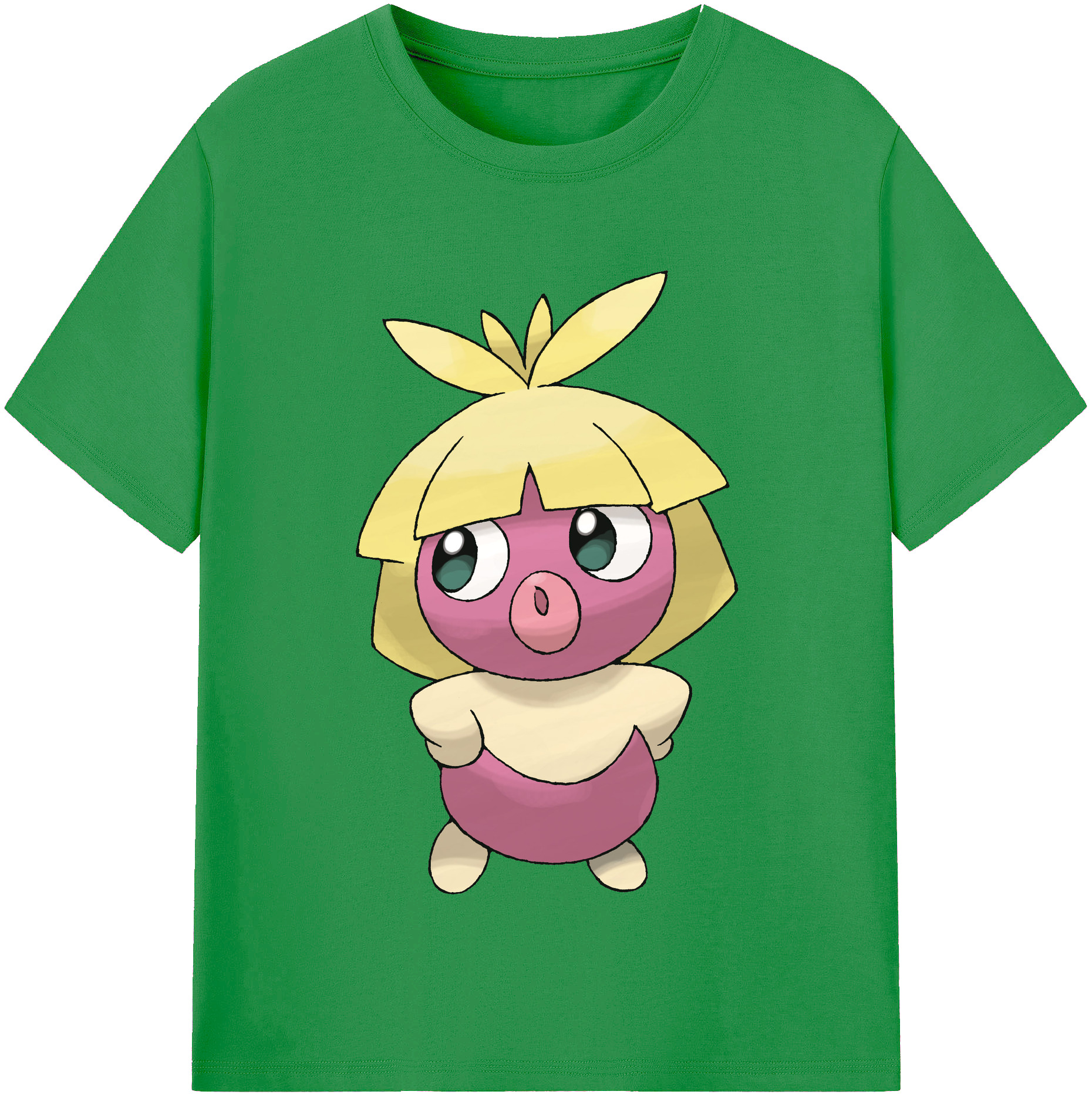 （画像用） ポケットモンスター Pokémon レディースカジュアルプリントTシャツ（綿100％）