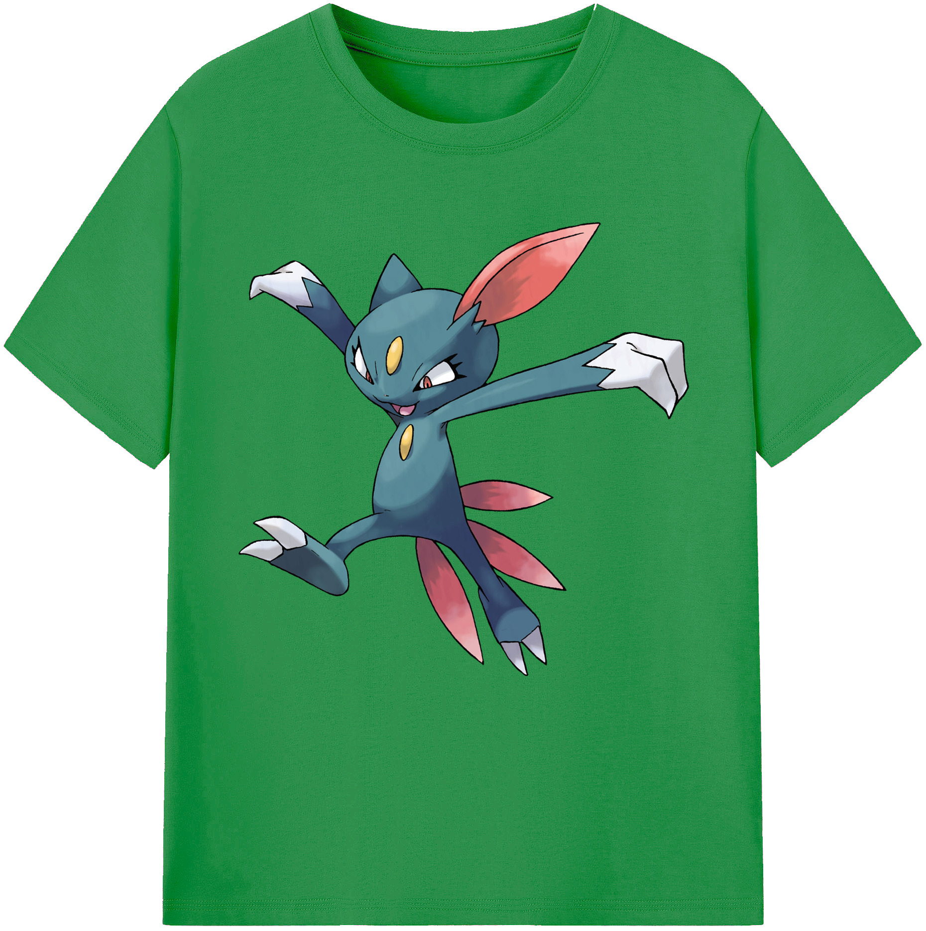 （画像用） ポケットモンスター Pokémon レディースカジュアルプリントTシャツ（綿100％）
