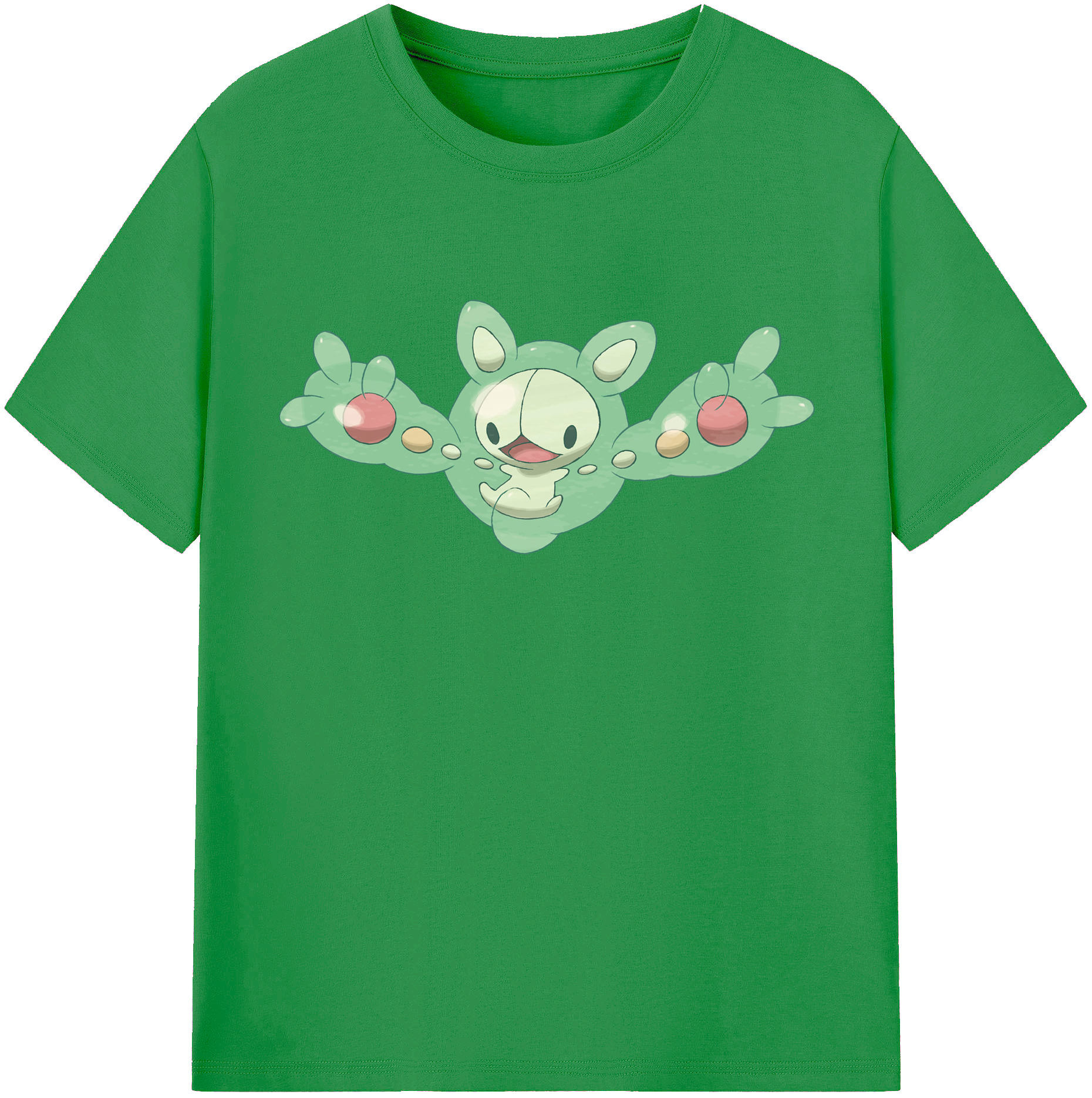 （画像用） ポケットモンスター Pokémon レディースカジュアルプリントTシャツ（綿100％）