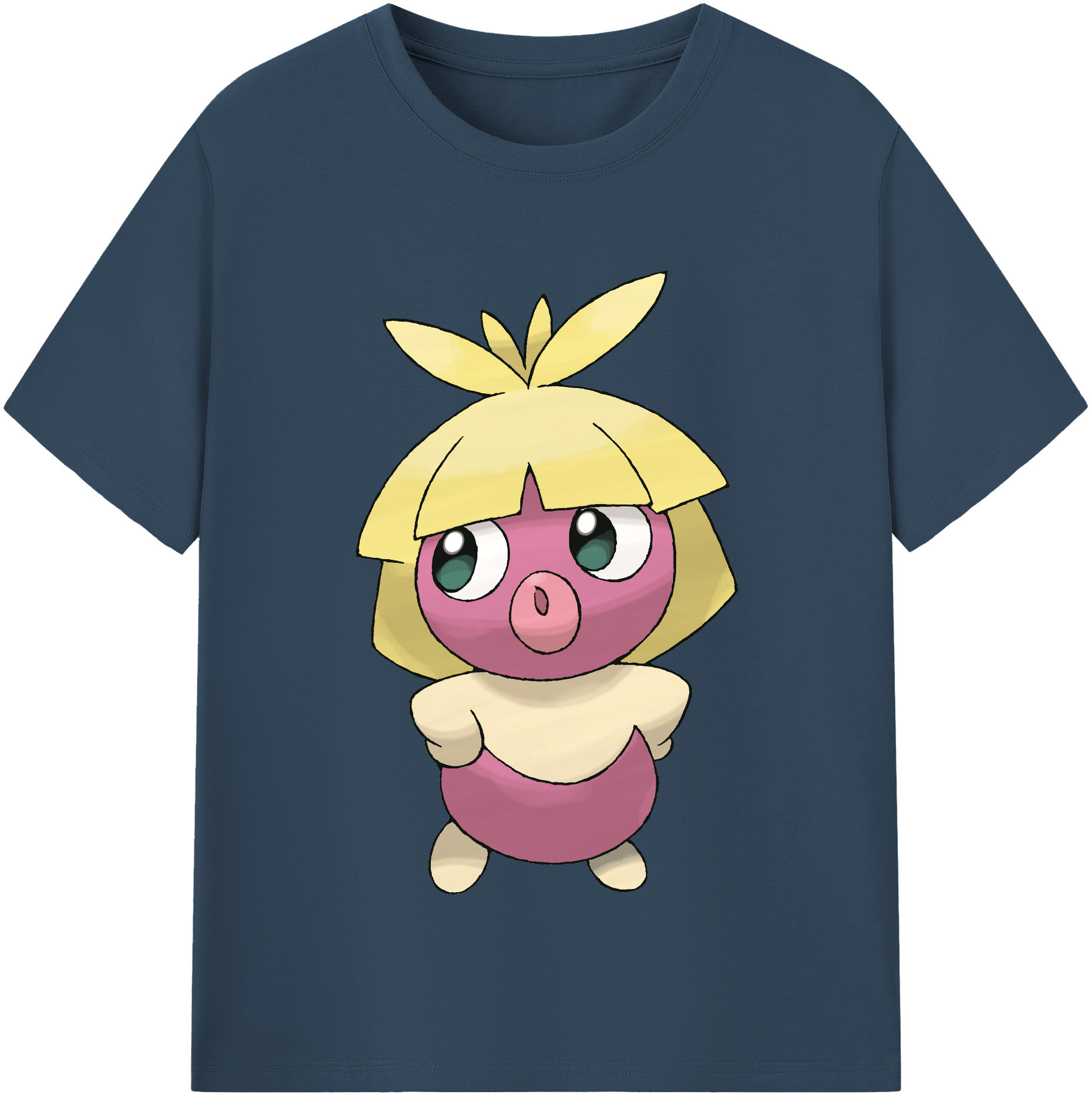（画像用） ポケットモンスター Pokémon レディースカジュアルプリントTシャツ（綿100％）