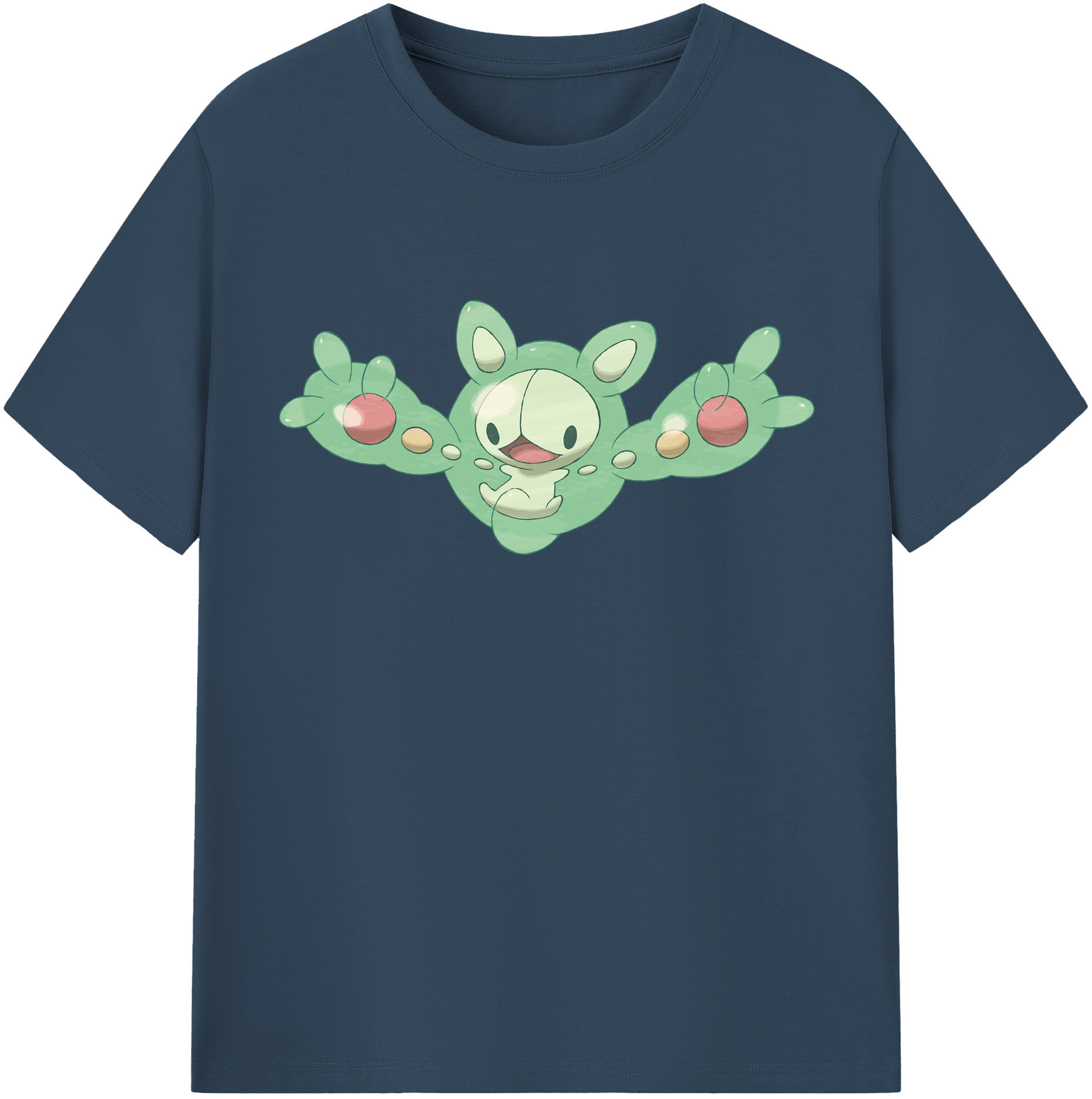 （画像用） ポケットモンスター Pokémon レディースカジュアルプリントTシャツ（綿100％）