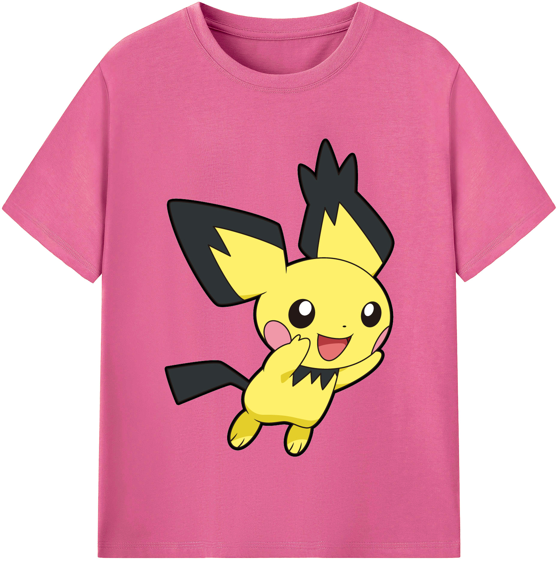 （画像用） ポケットモンスター Pokémon レディースカジュアルプリントTシャツ（綿100％）