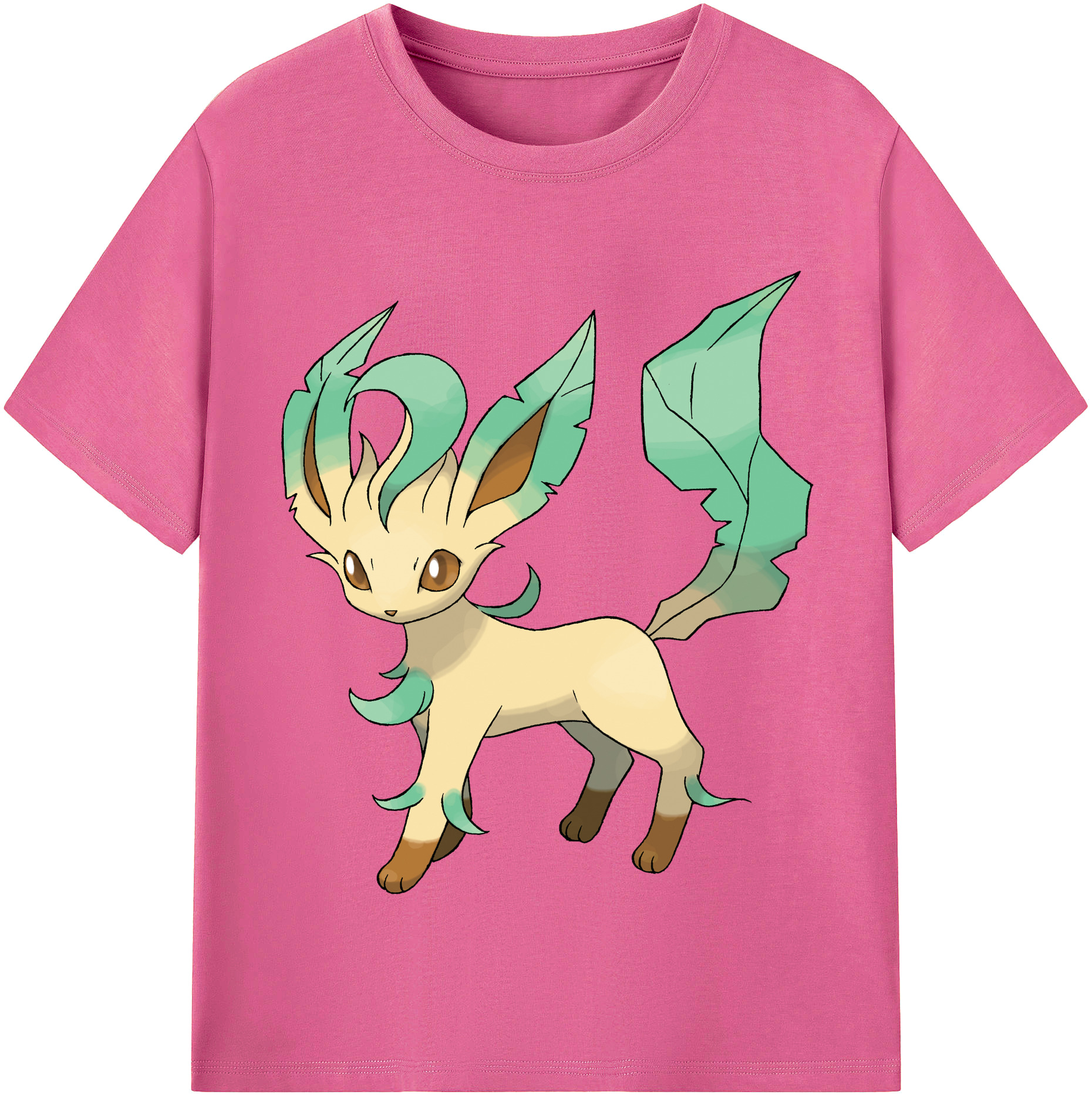 （画像用） ポケットモンスター Pokémon レディースカジュアルプリントTシャツ（綿100％）