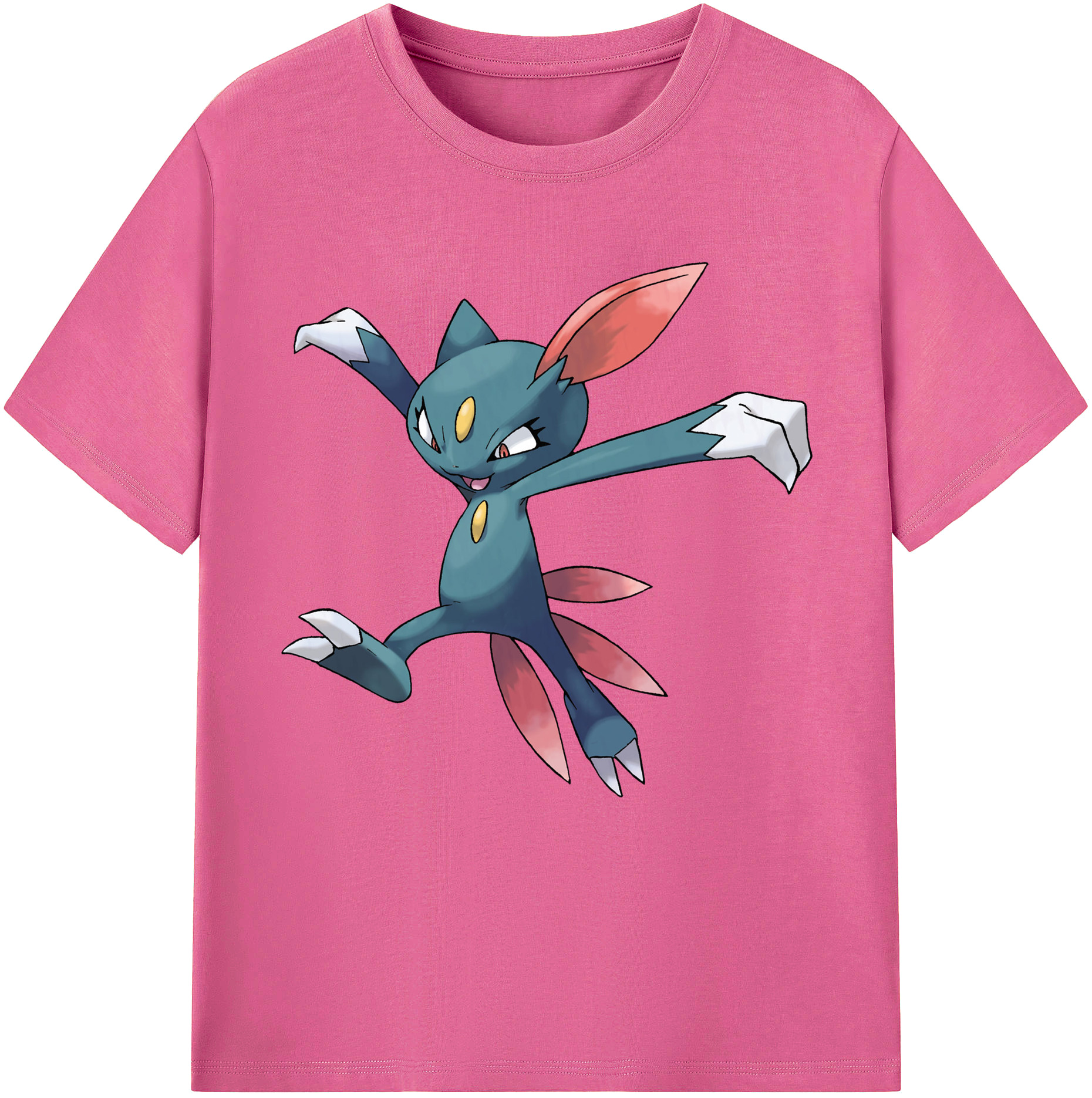 （画像用） ポケットモンスター Pokémon レディースカジュアルプリントTシャツ（綿100％）
