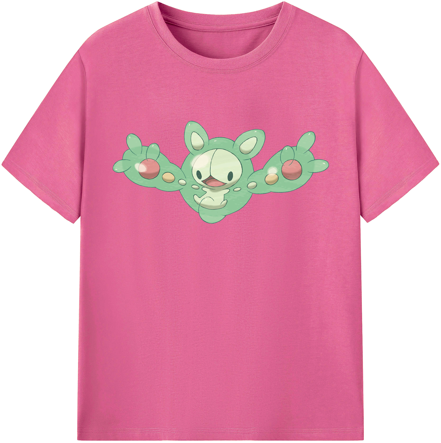 （画像用） ポケットモンスター Pokémon レディースカジュアルプリントTシャツ（綿100％）
