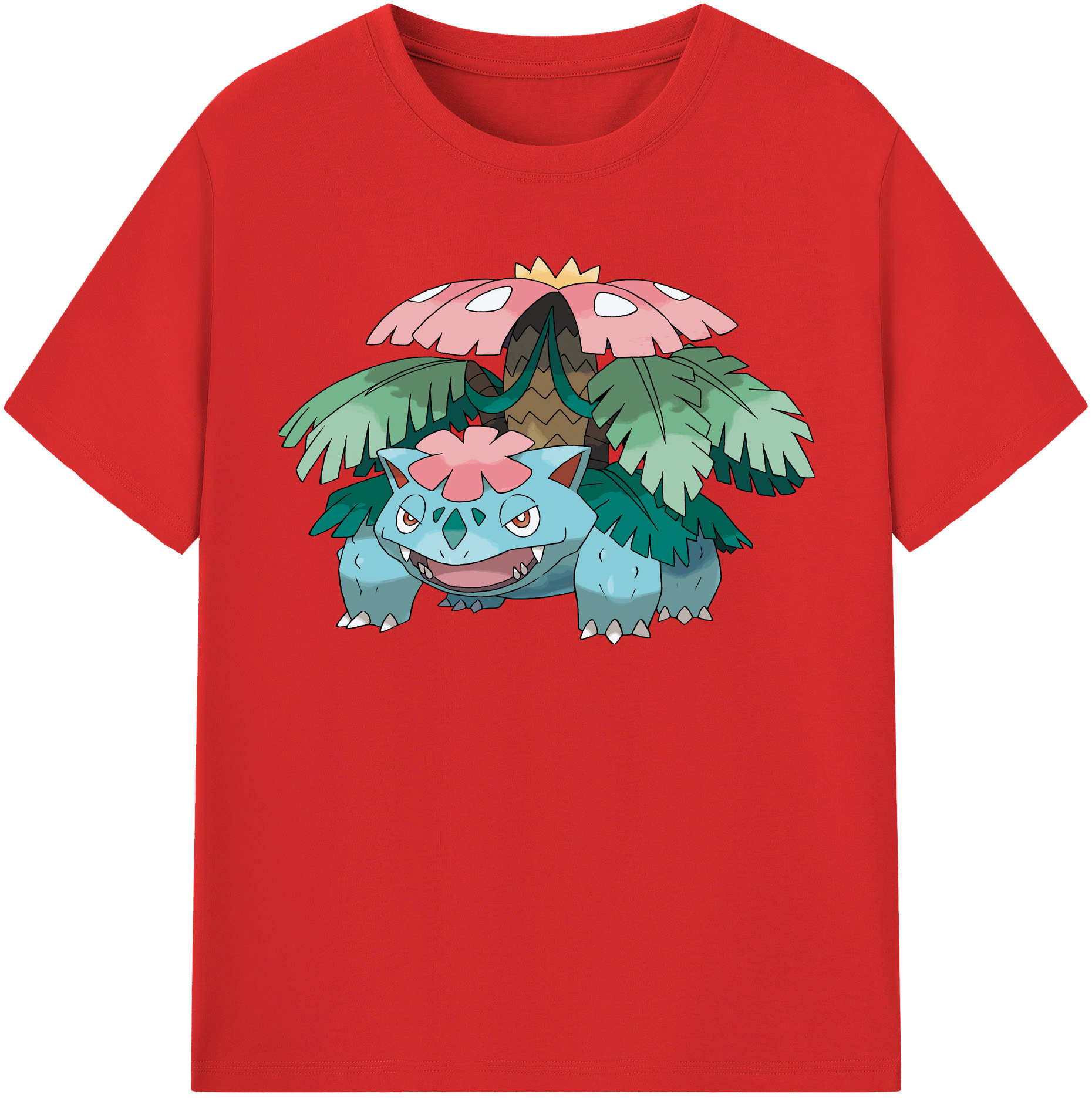 （画像用） ポケットモンスター Pokémon レディースカジュアルプリントTシャツ（綿100％）