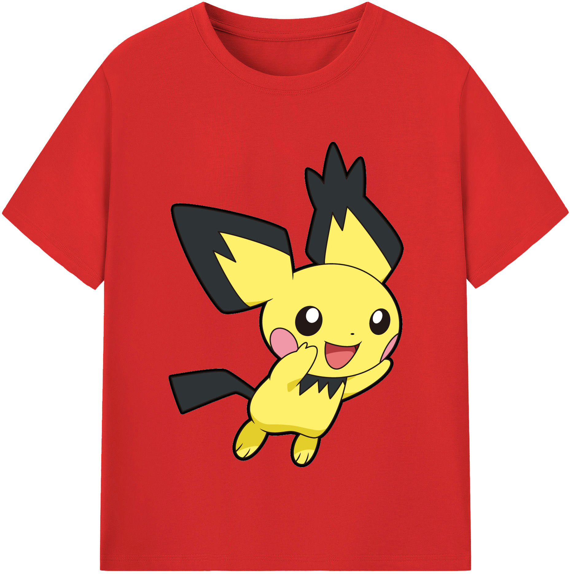 （画像用） ポケットモンスター Pokémon レディースカジュアルプリントTシャツ（綿100％）