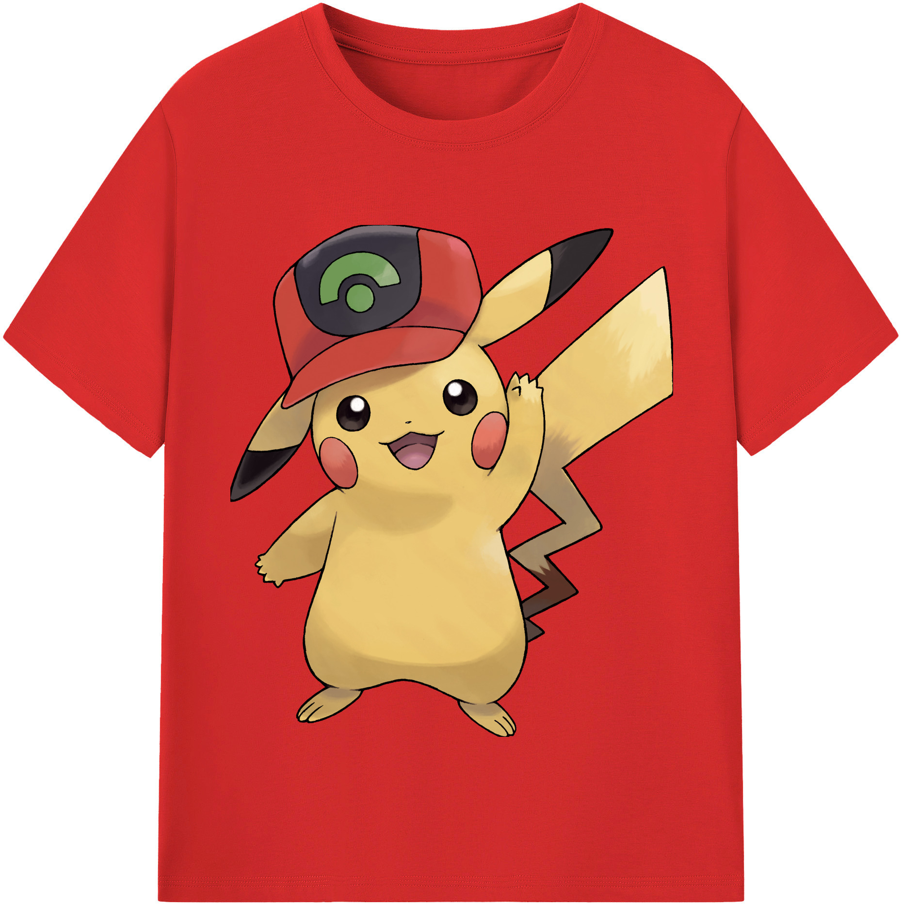 （画像用） ポケットモンスター Pokémon レディースカジュアルプリントTシャツ（綿100％）