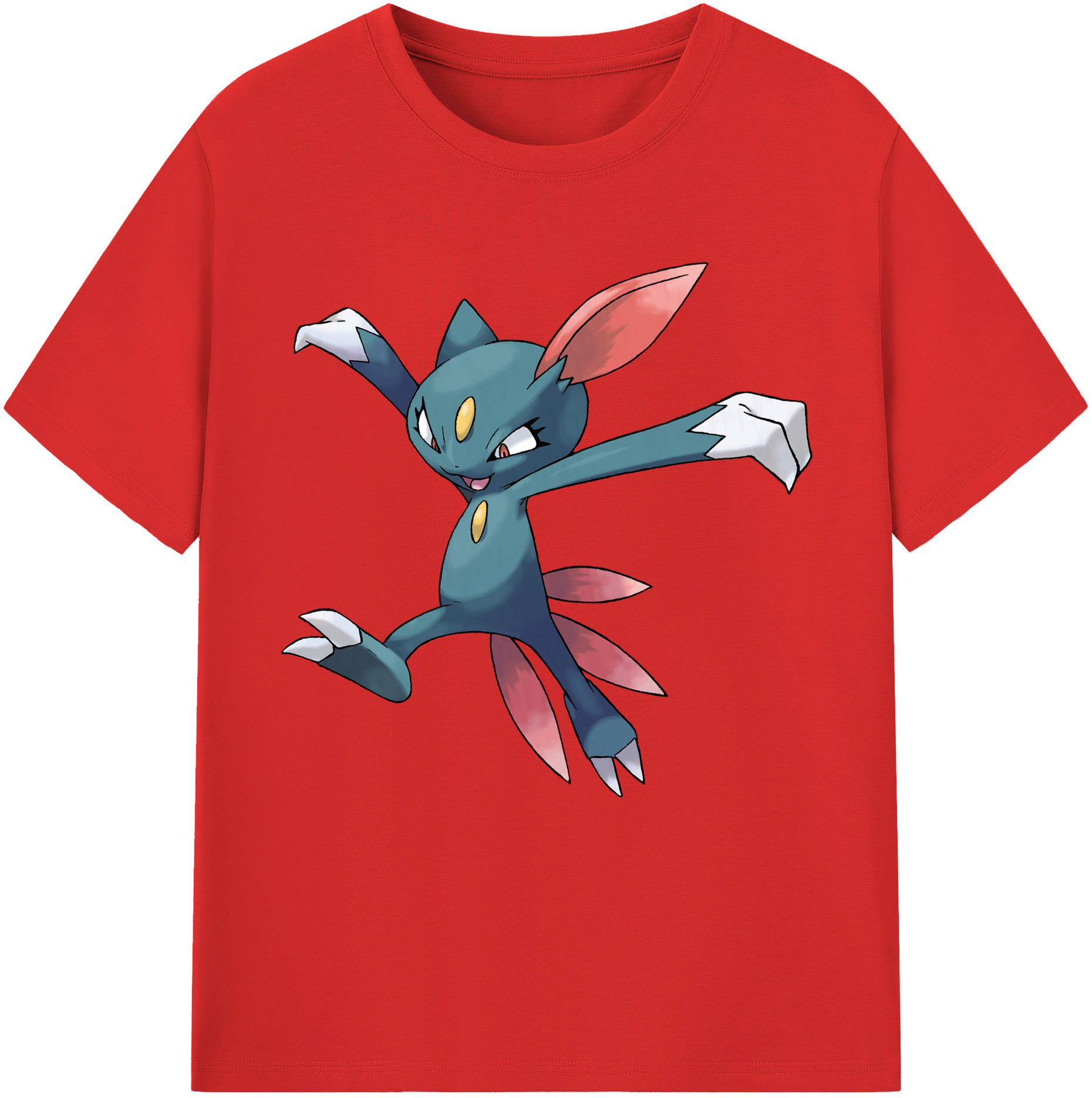 （画像用） ポケットモンスター Pokémon レディースカジュアルプリントTシャツ（綿100％）